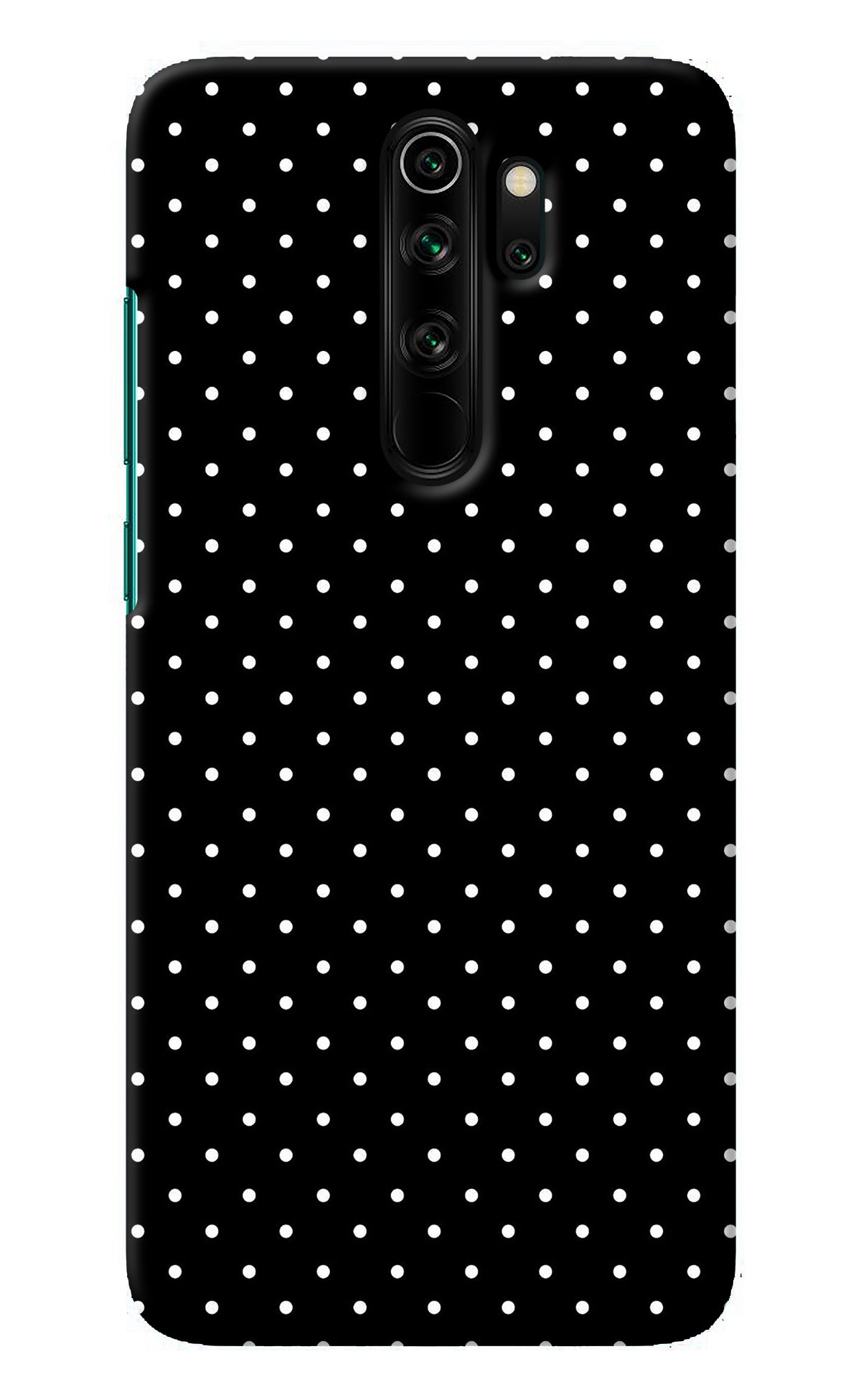 White Dots Redmi Note 8 Pro Back Cover