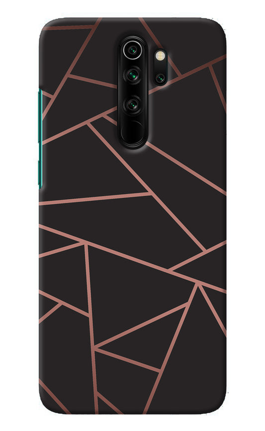 Geometric Pattern Redmi Note 8 Pro Back Cover