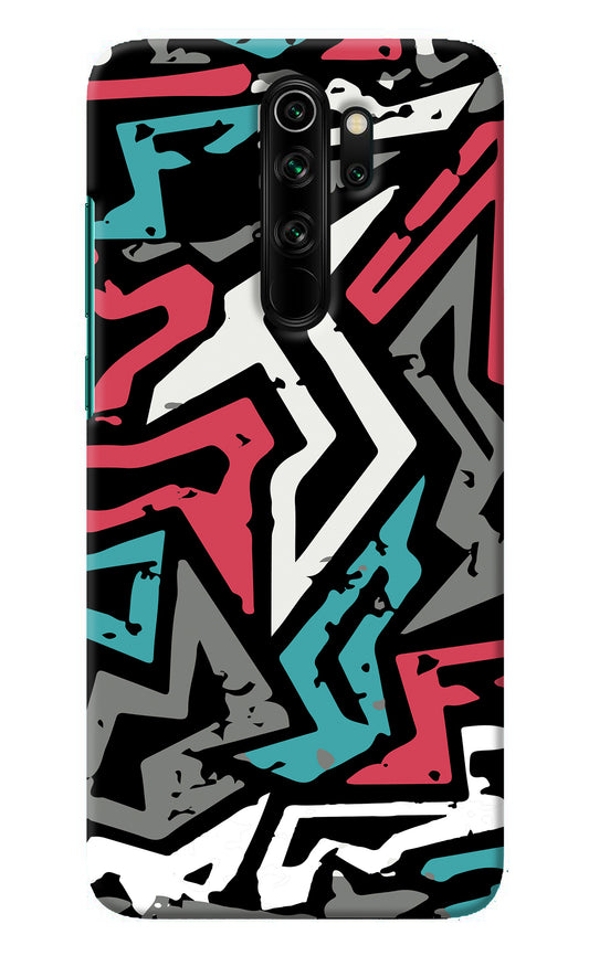 Geometric Graffiti Redmi Note 8 Pro Back Cover