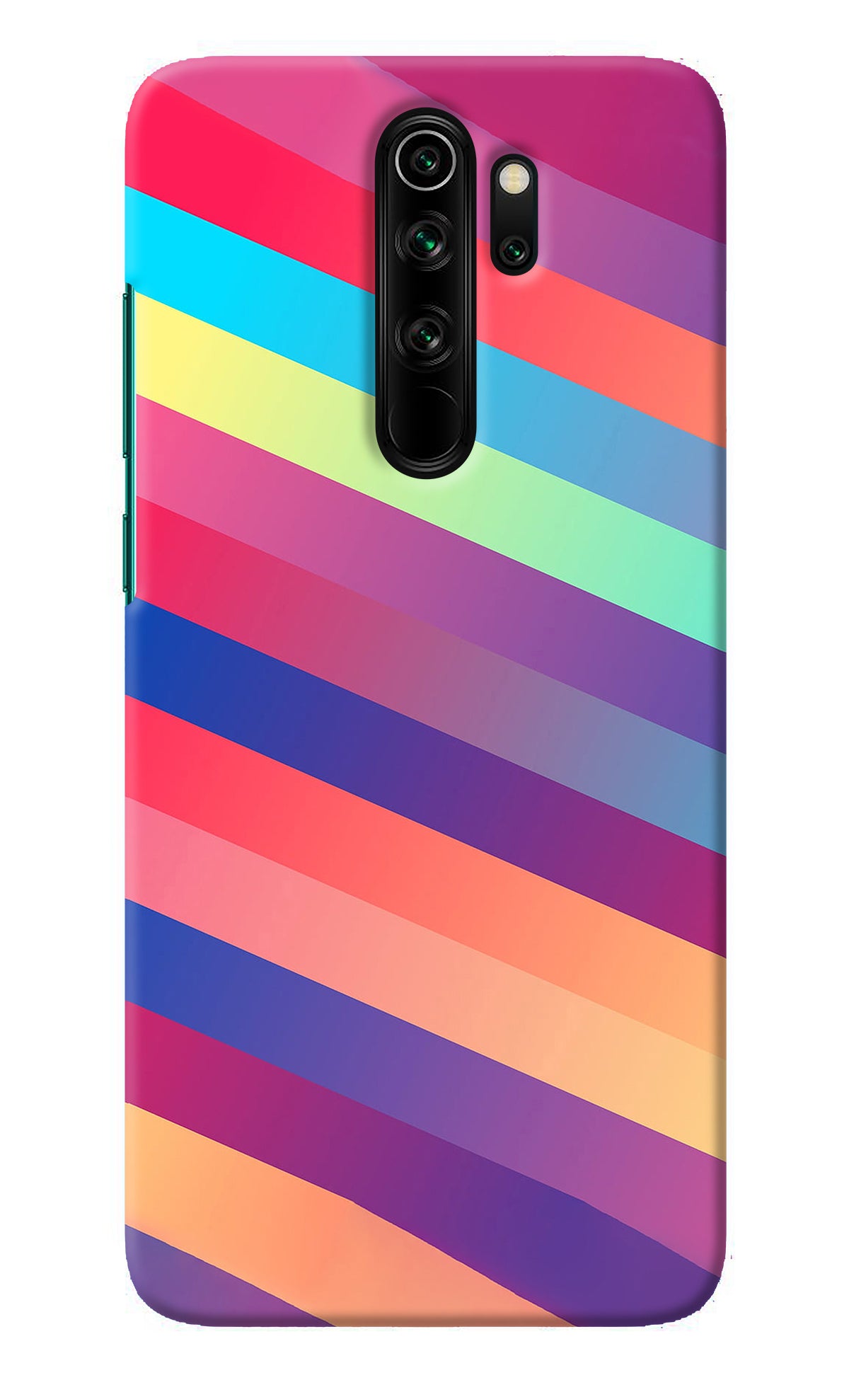 Stripes color Redmi Note 8 Pro Back Cover