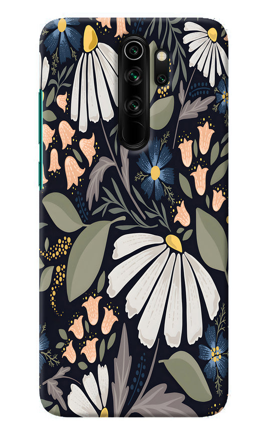 Flowers Art Redmi Note 8 Pro Back Cover