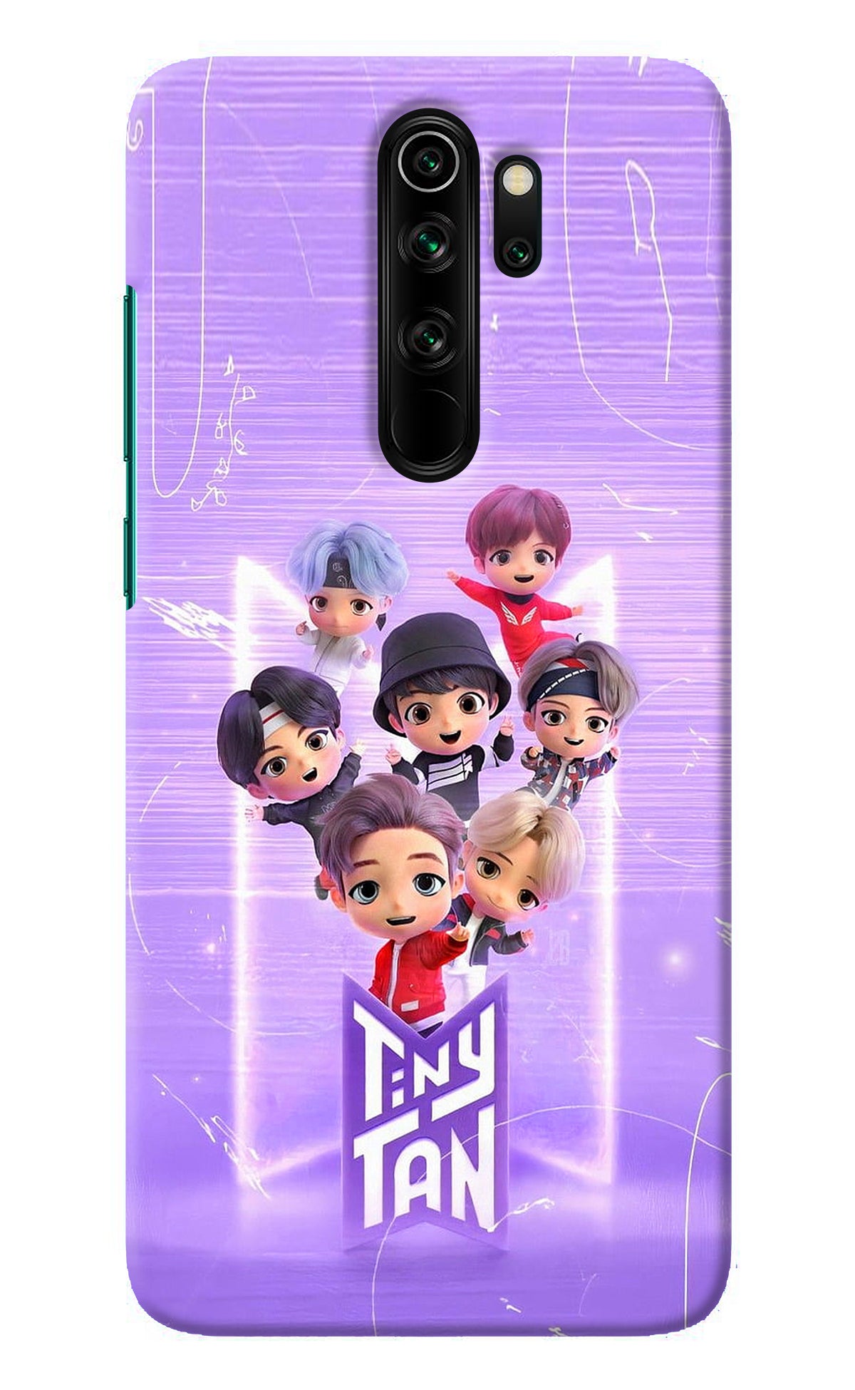 BTS Tiny Tan Redmi Note 8 Pro Back Cover