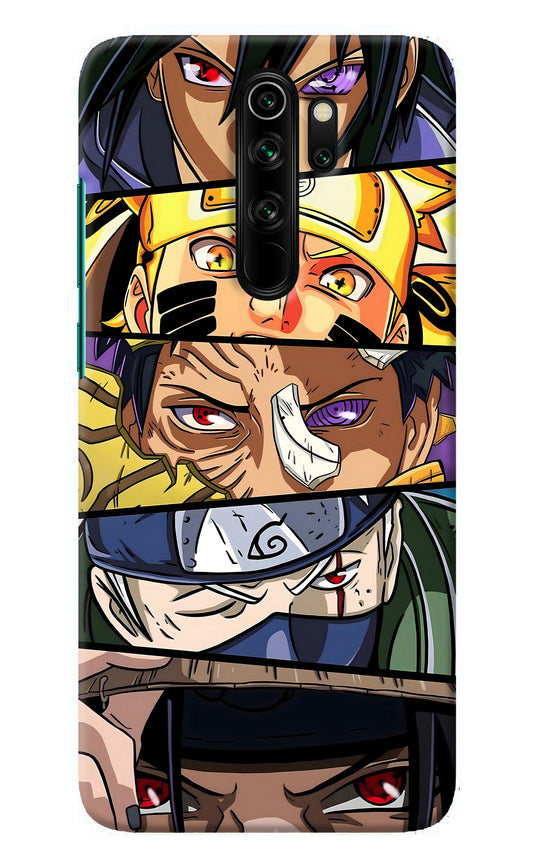 Naruto Character Redmi Note 8 Pro Back Cover