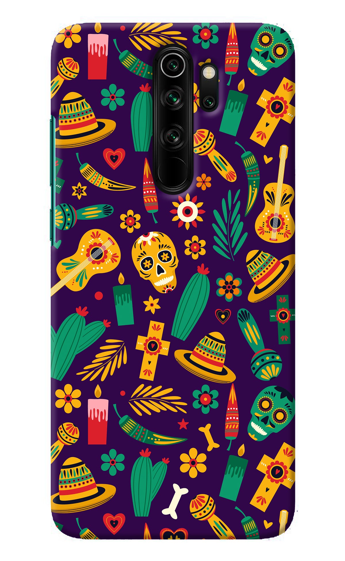 Mexican Artwork Redmi Note 8 Pro Back Cover