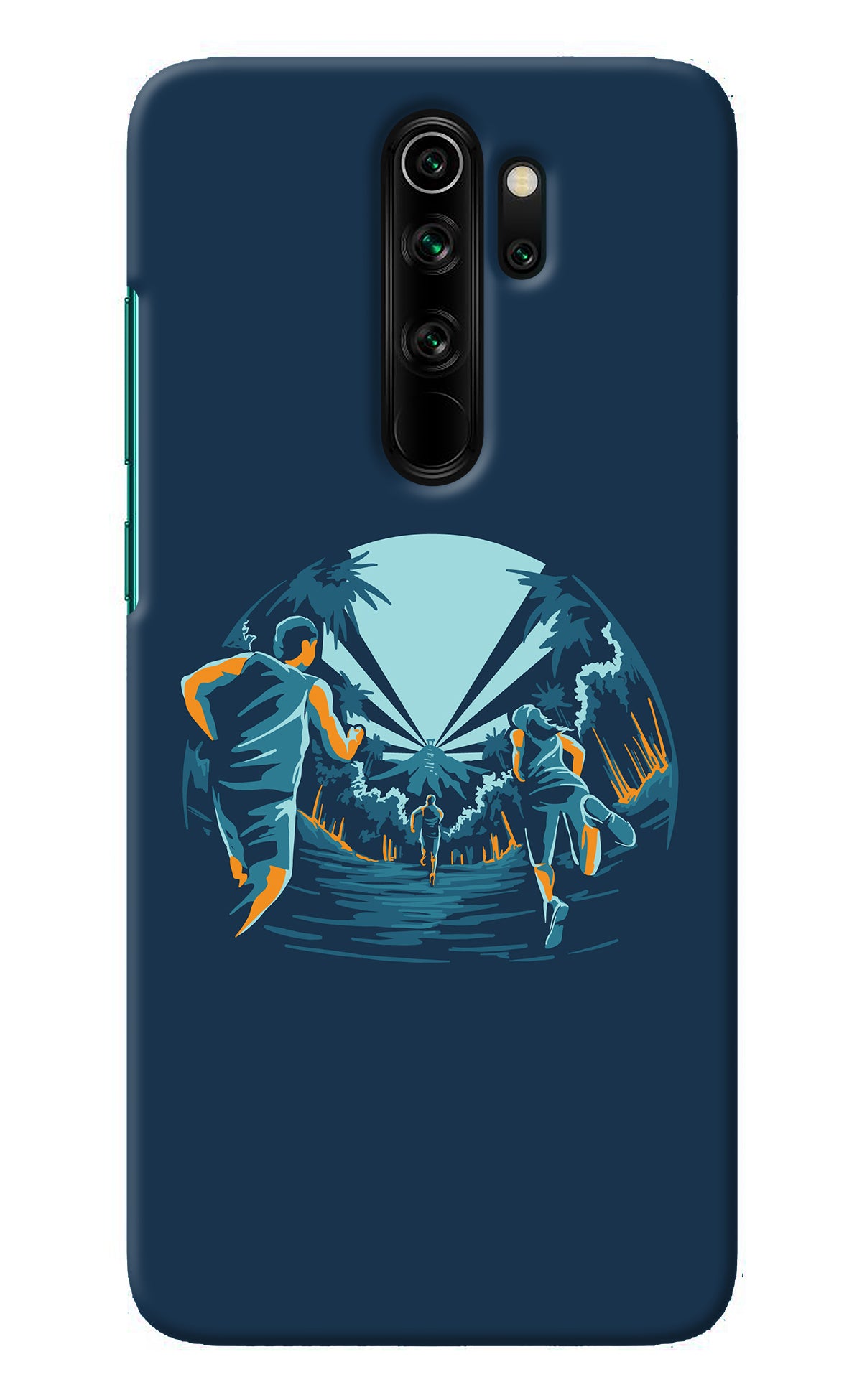 Team Run Redmi Note 8 Pro Back Cover