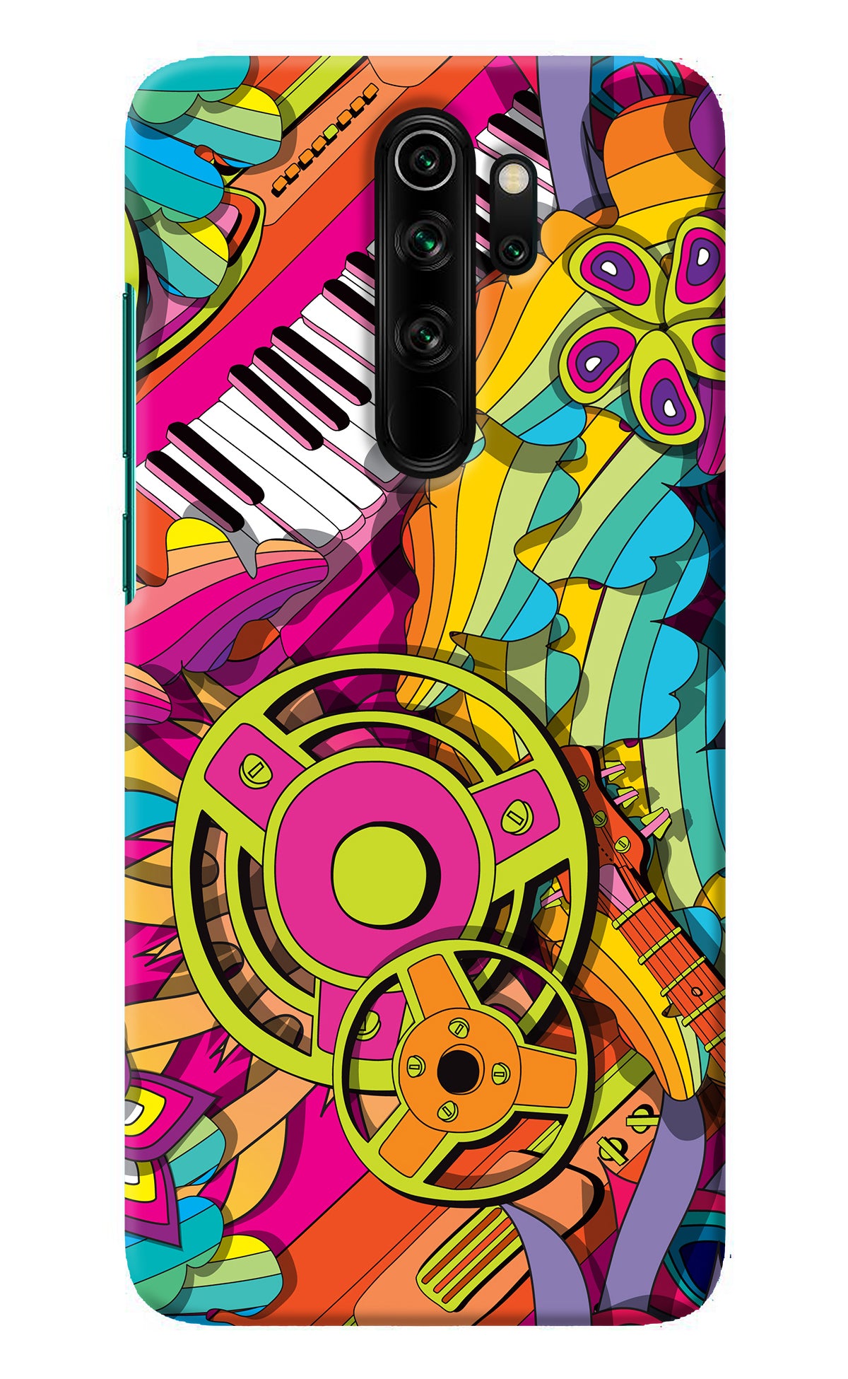 Music Doodle Redmi Note 8 Pro Back Cover