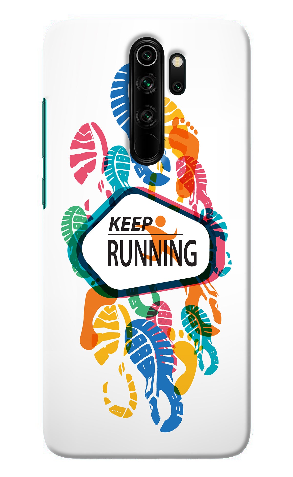 Keep Running Redmi Note 8 Pro Back Cover
