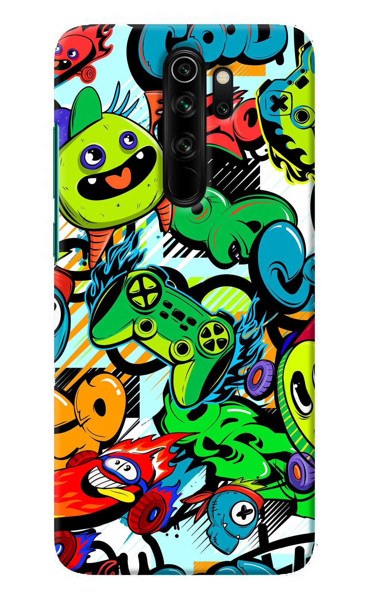 Game Doodle Redmi Note 8 Pro Back Cover