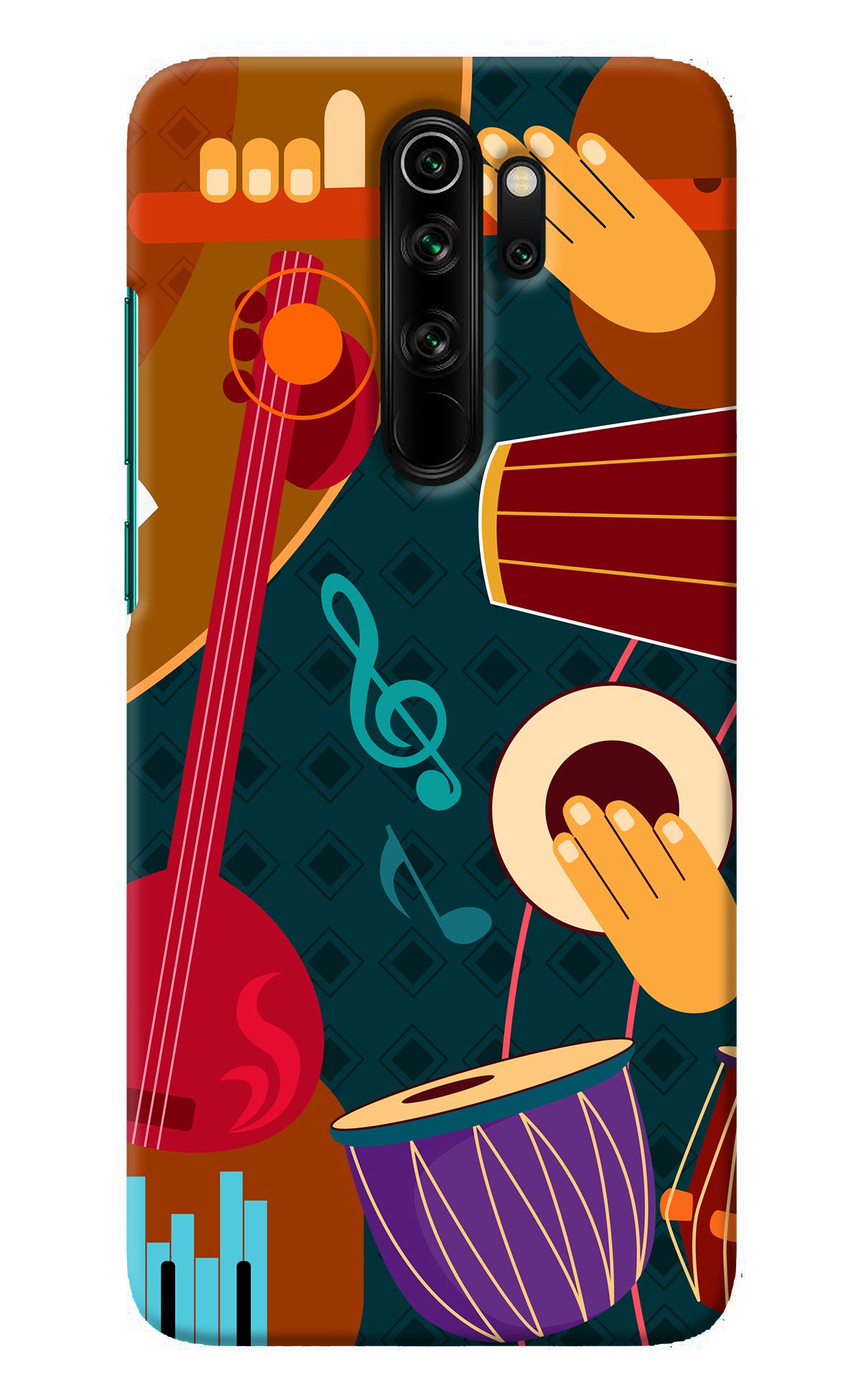 Music Instrument Redmi Note 8 Pro Back Cover