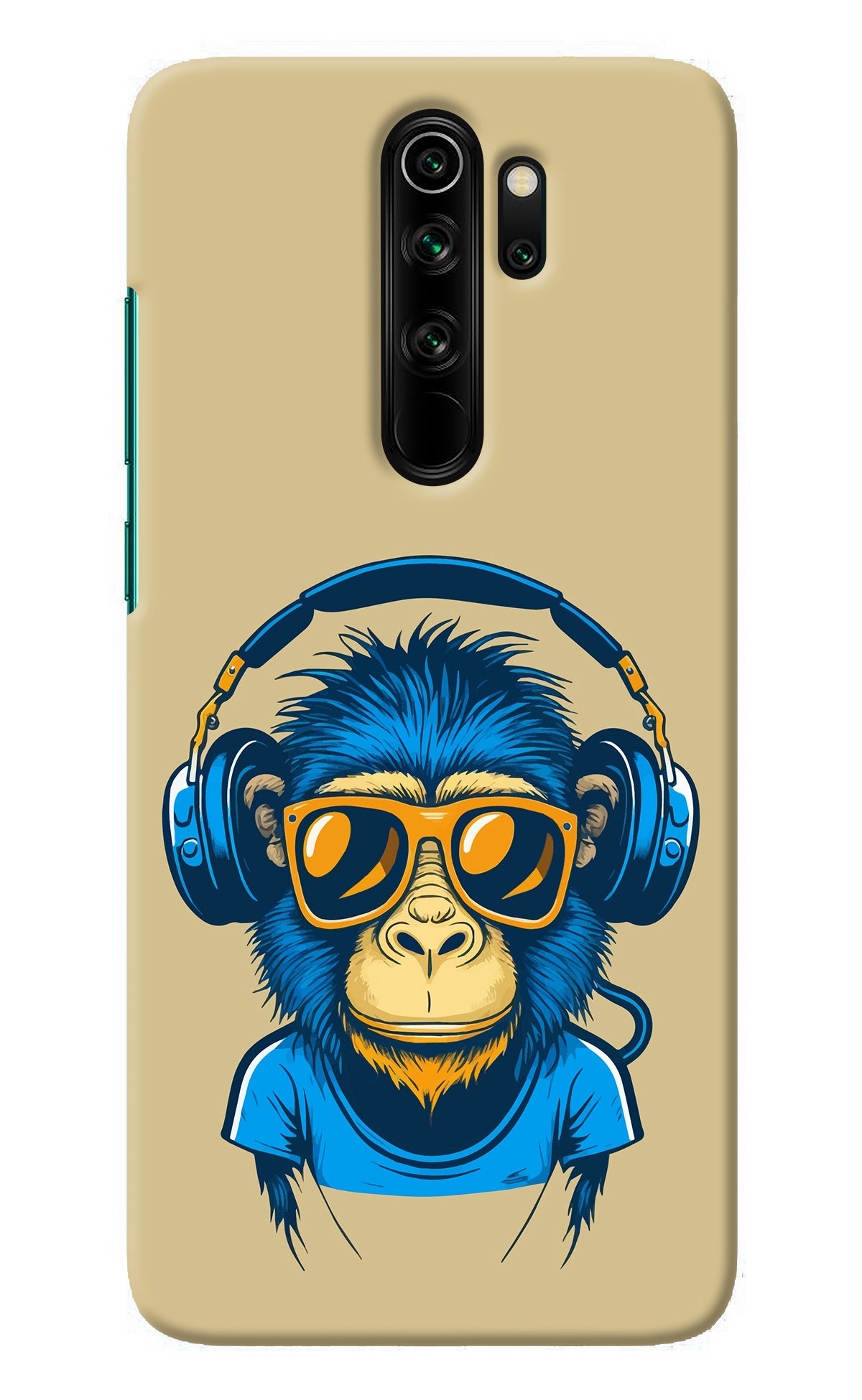 Monkey Headphone Redmi Note 8 Pro Back Cover