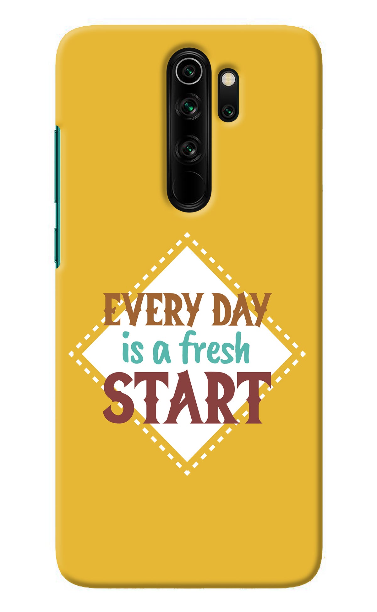 Every day is a Fresh Start Redmi Note 8 Pro Back Cover