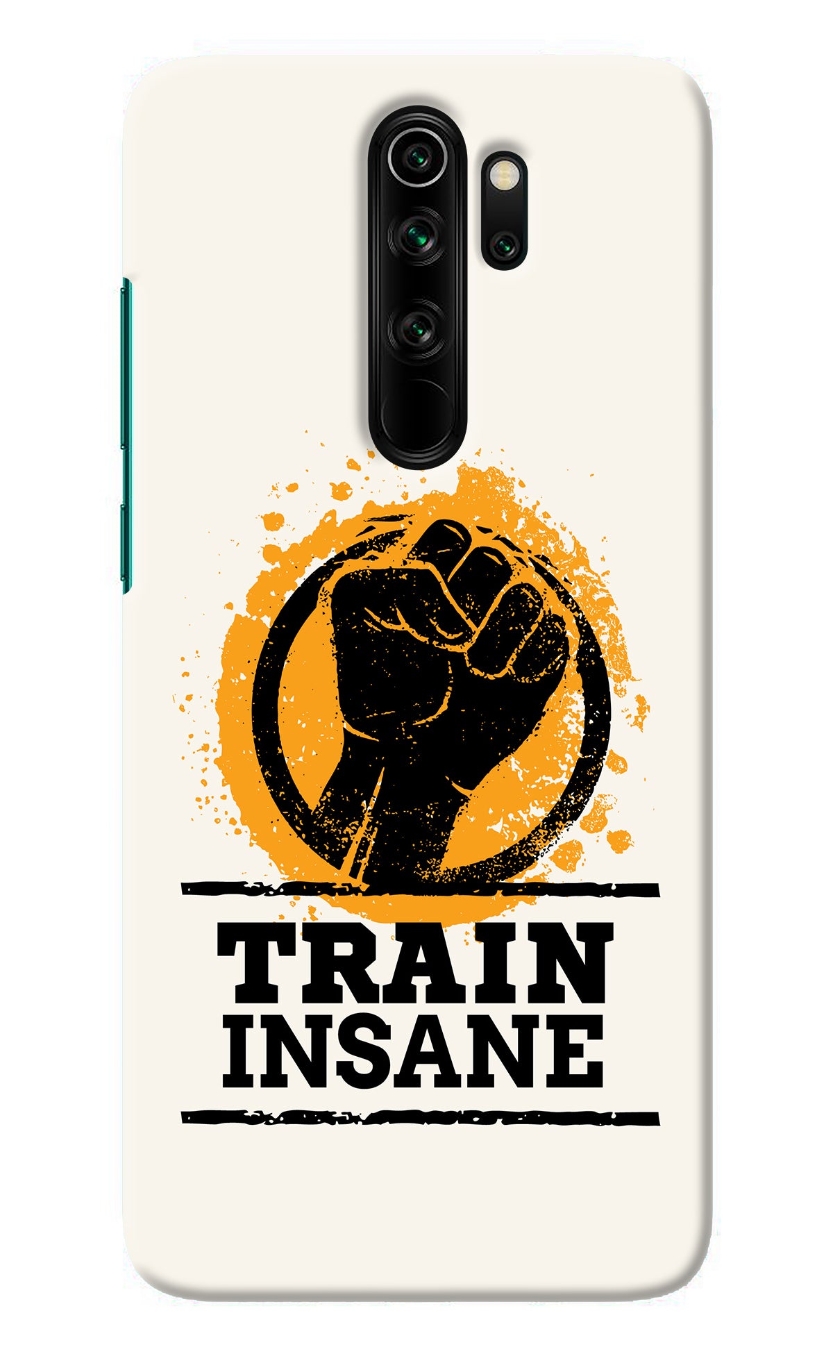 Train Insane Redmi Note 8 Pro Back Cover