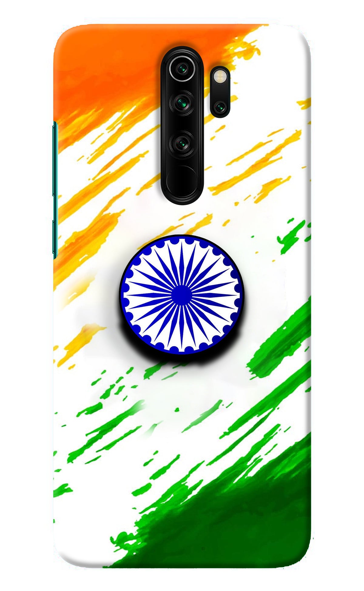 Indian Flag Ashoka Chakra Redmi Note 8 Pro Pop Case