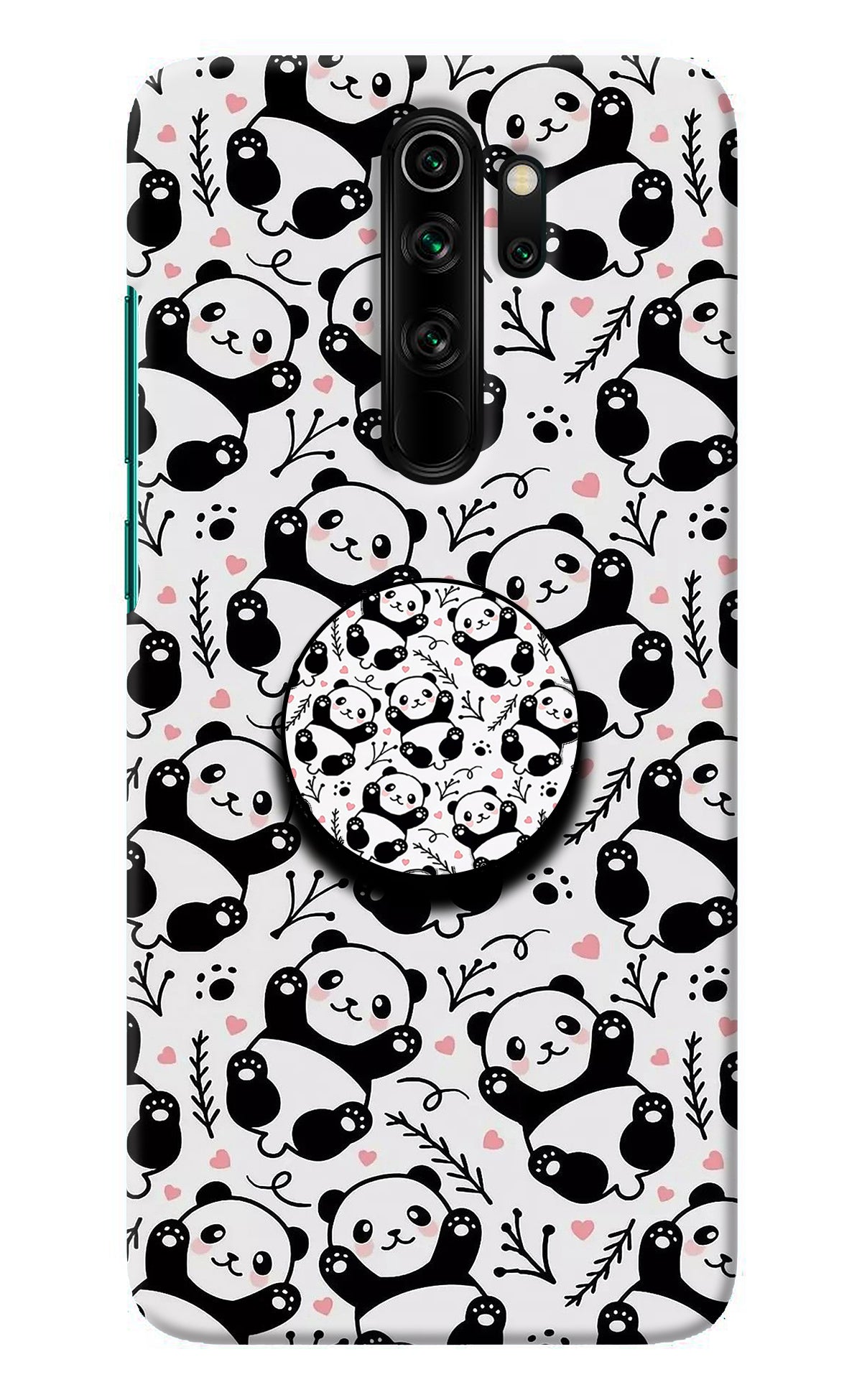 Cute Panda Redmi Note 8 Pro Pop Case