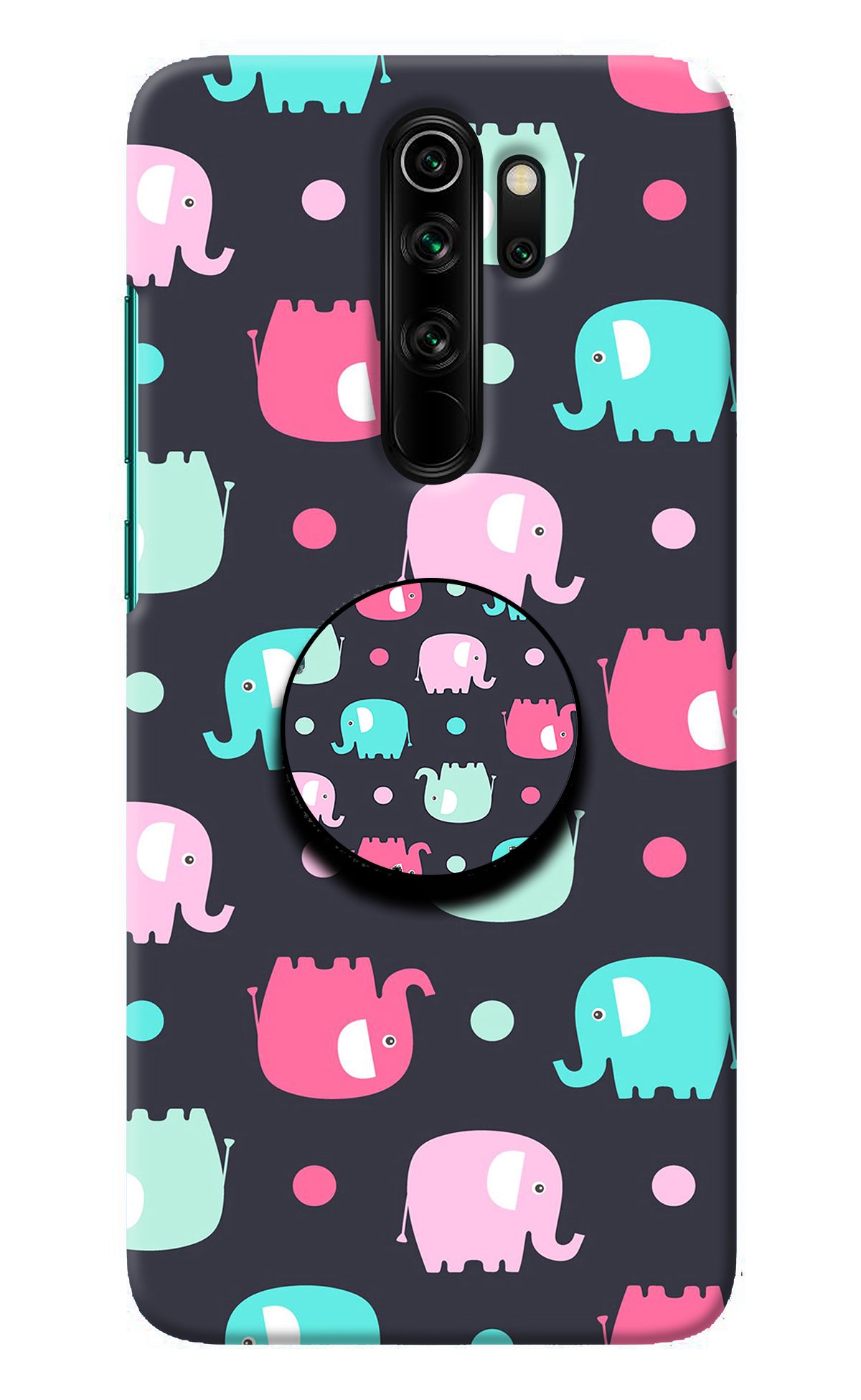 Baby Elephants Redmi Note 8 Pro Pop Case