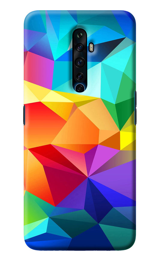 Abstract Pattern Oppo Reno2 Z Back Cover