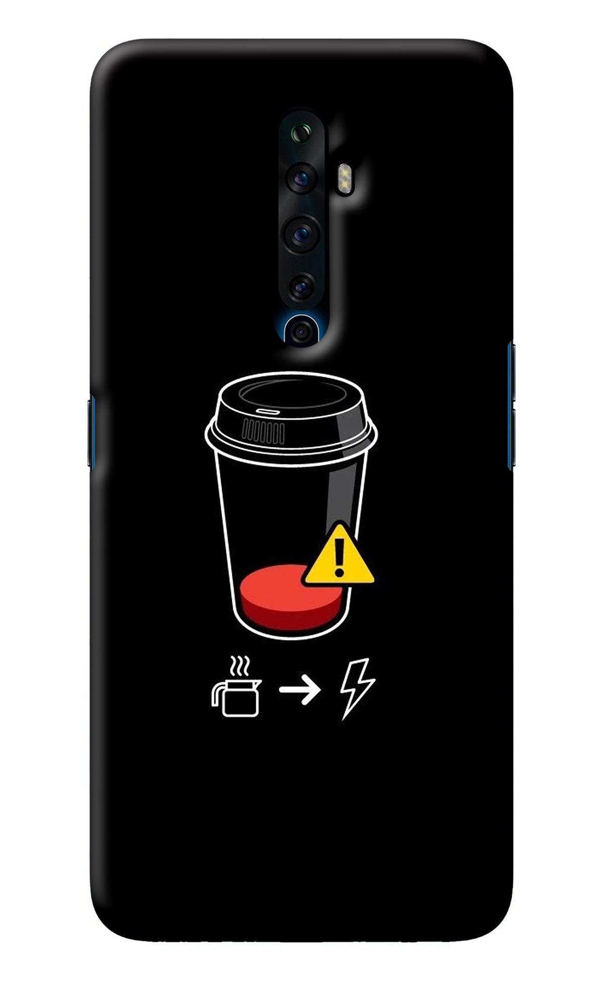 Coffee Oppo Reno2 Z Back Cover