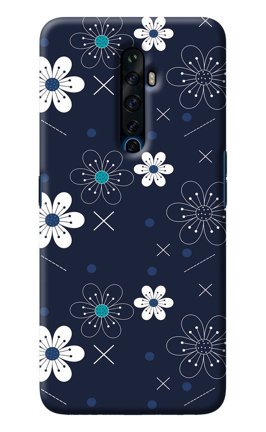 Flowers Oppo Reno2 Z Back Cover