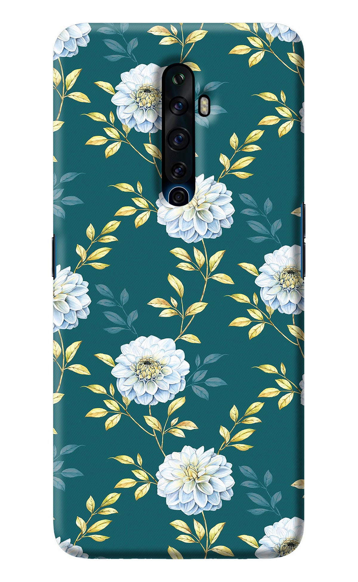 Flowers Oppo Reno2 Z Back Cover