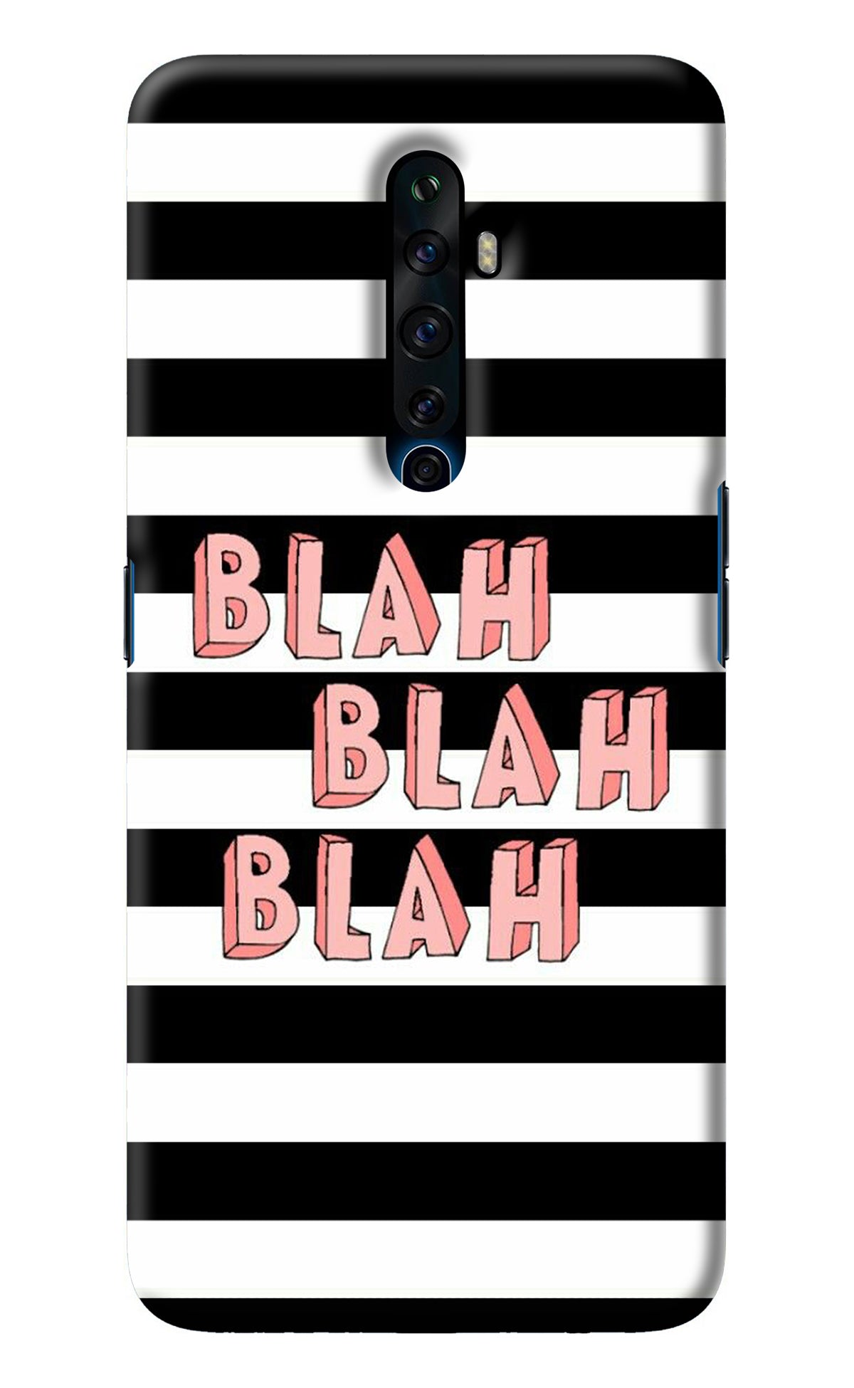 Blah Blah Blah Oppo Reno2 Z Back Cover