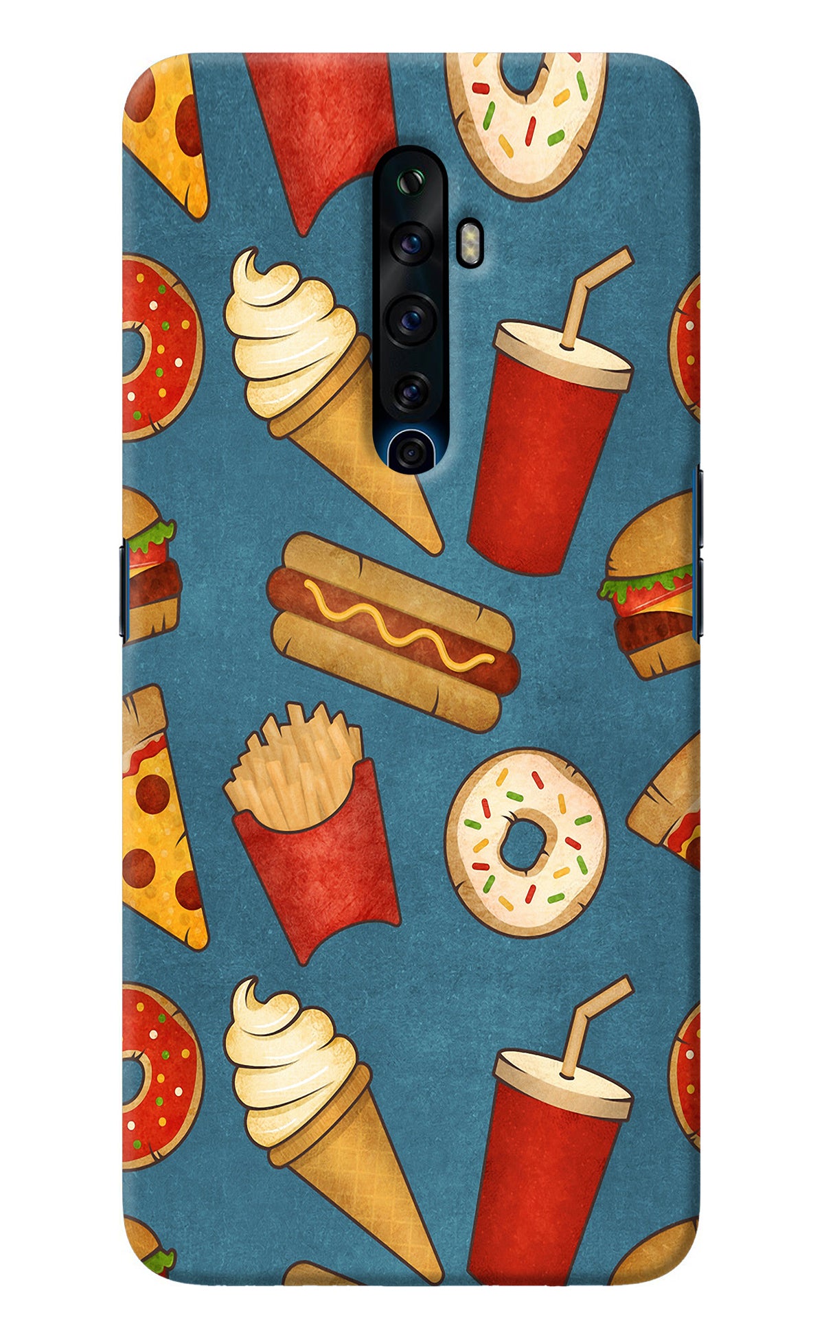 Foodie Oppo Reno2 Z Back Cover