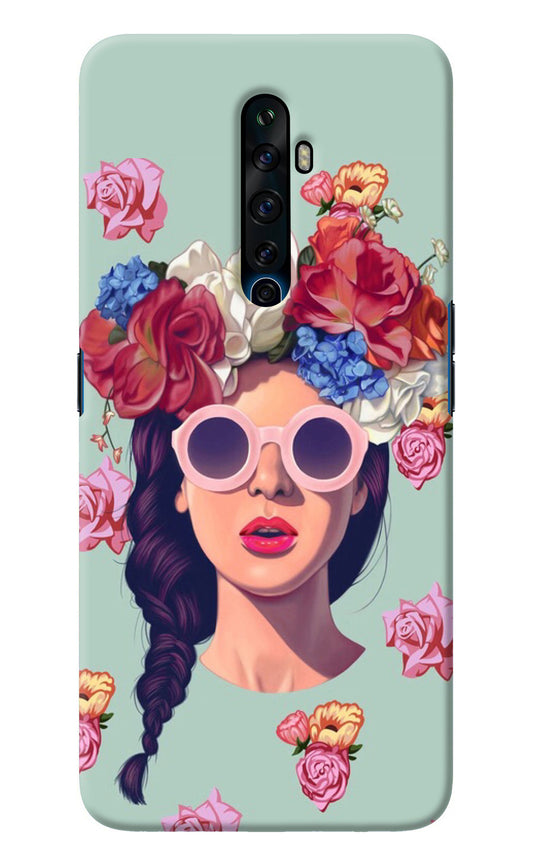 Pretty Girl Oppo Reno2 Z Back Cover