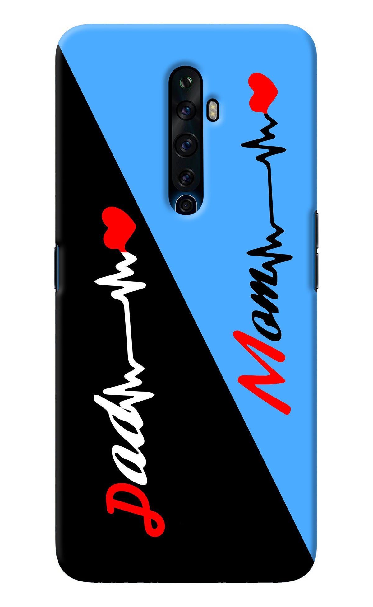 Mom Dad Oppo Reno2 Z Back Cover