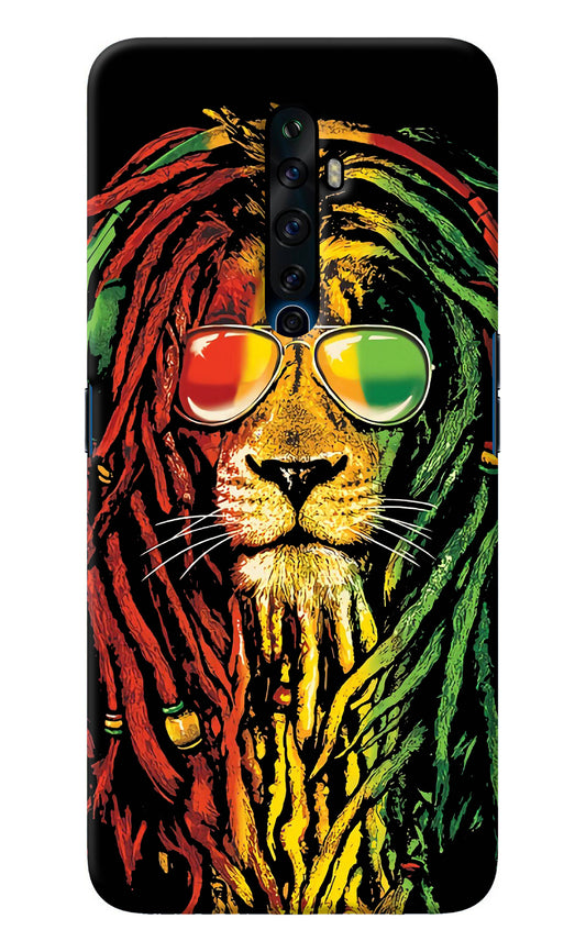 Rasta Lion Oppo Reno2 Z Back Cover