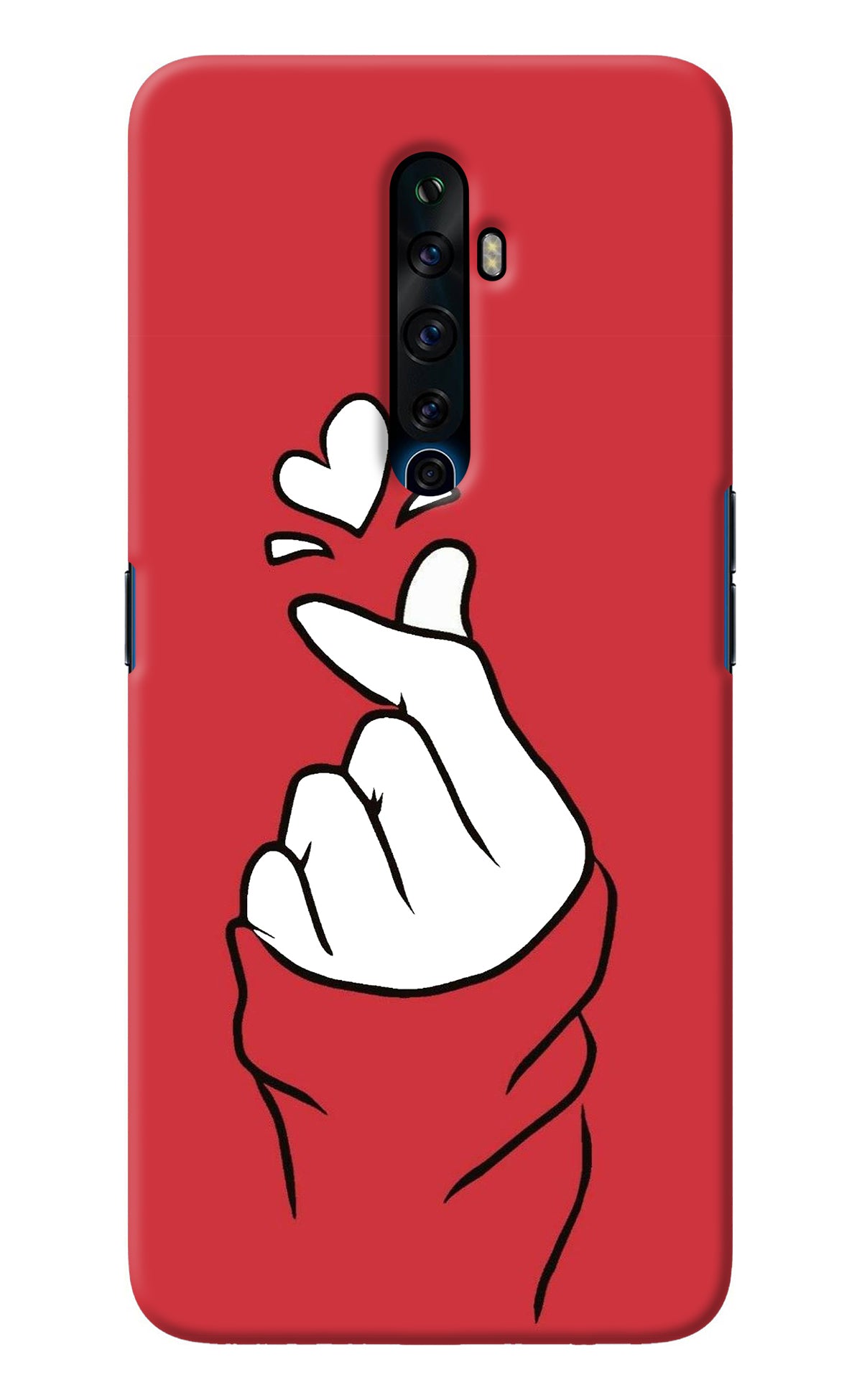 Korean Love Sign Oppo Reno2 Z Back Cover