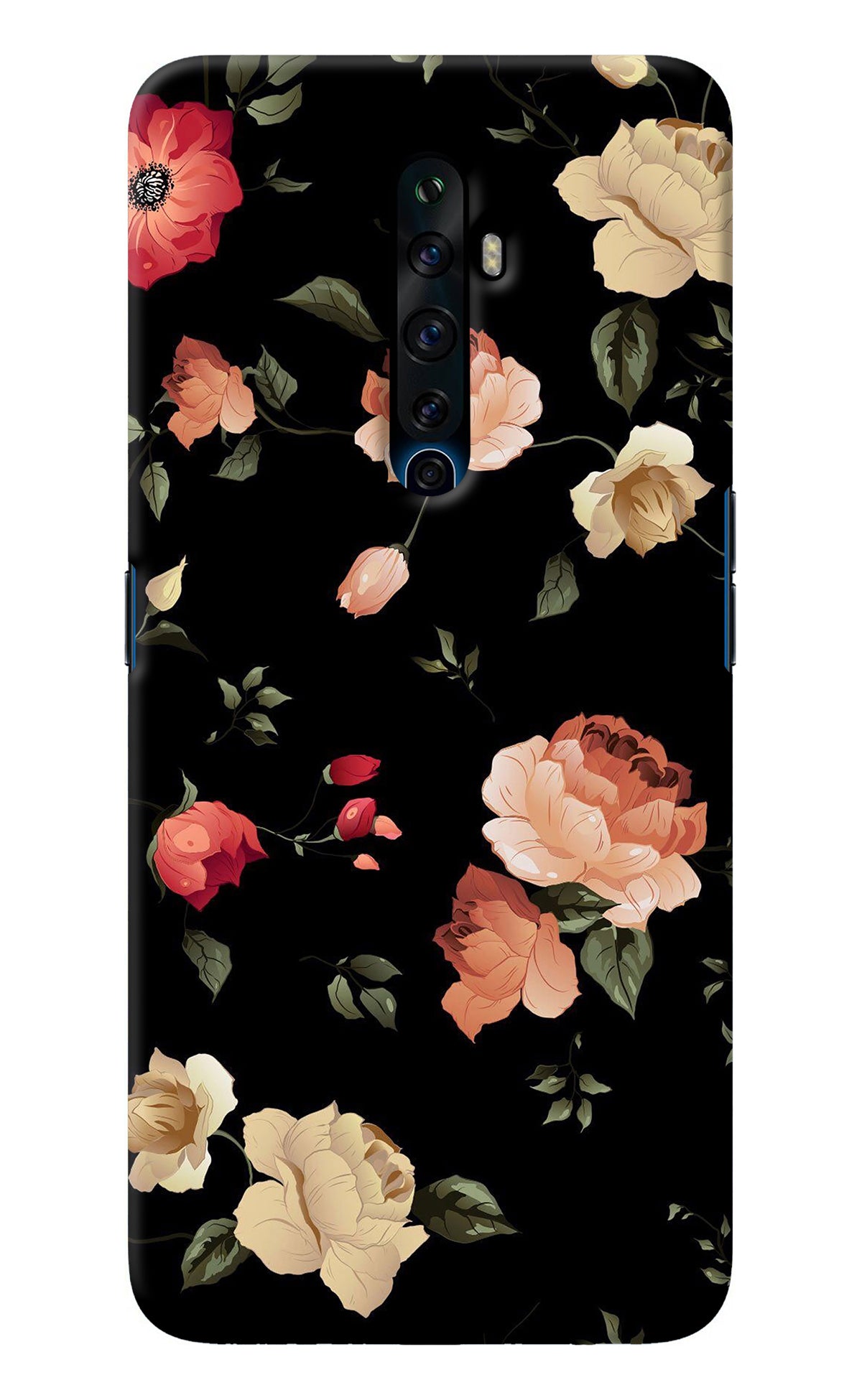 Flowers Oppo Reno2 Z Back Cover