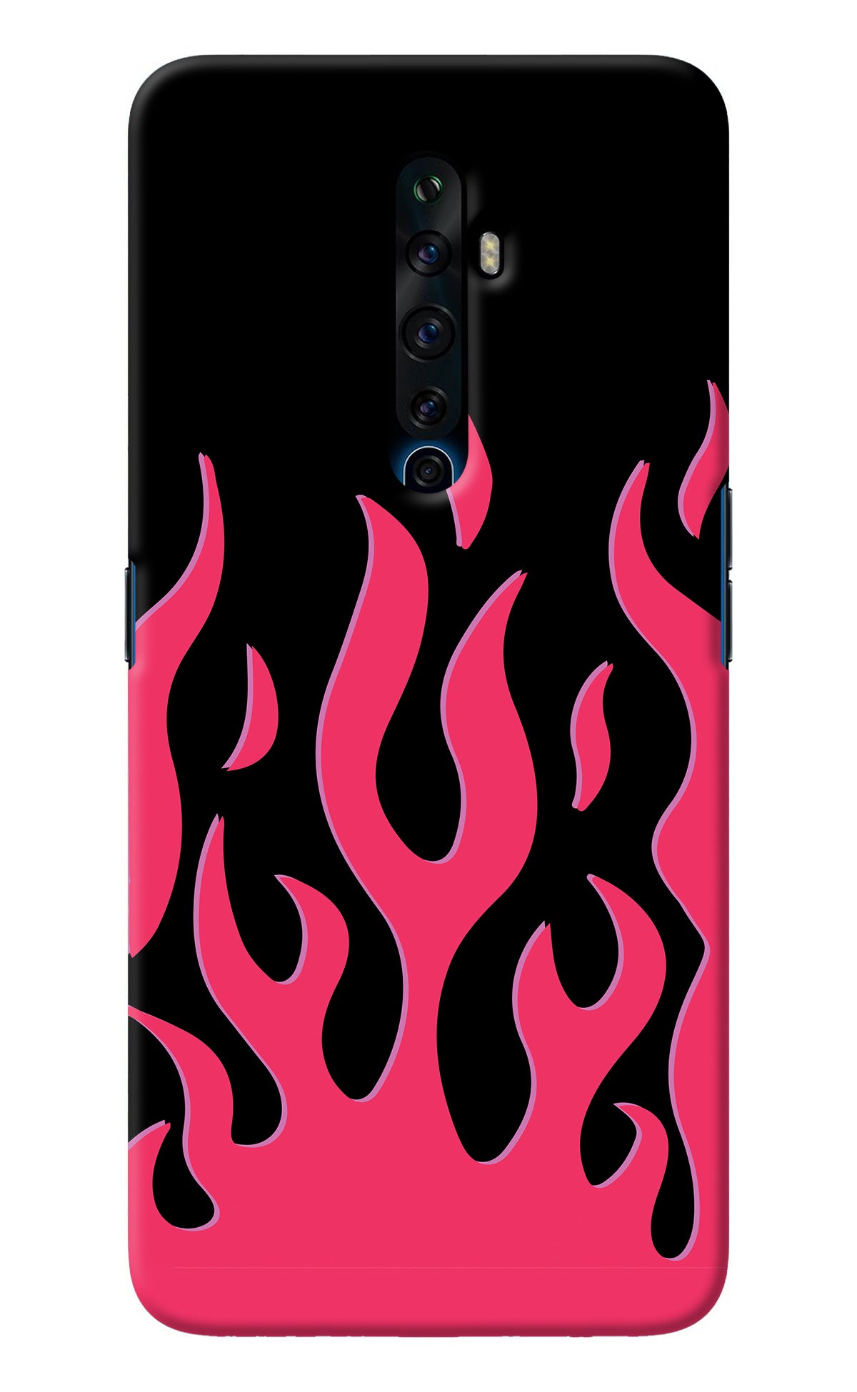 Fire Flames Oppo Reno2 Z Back Cover