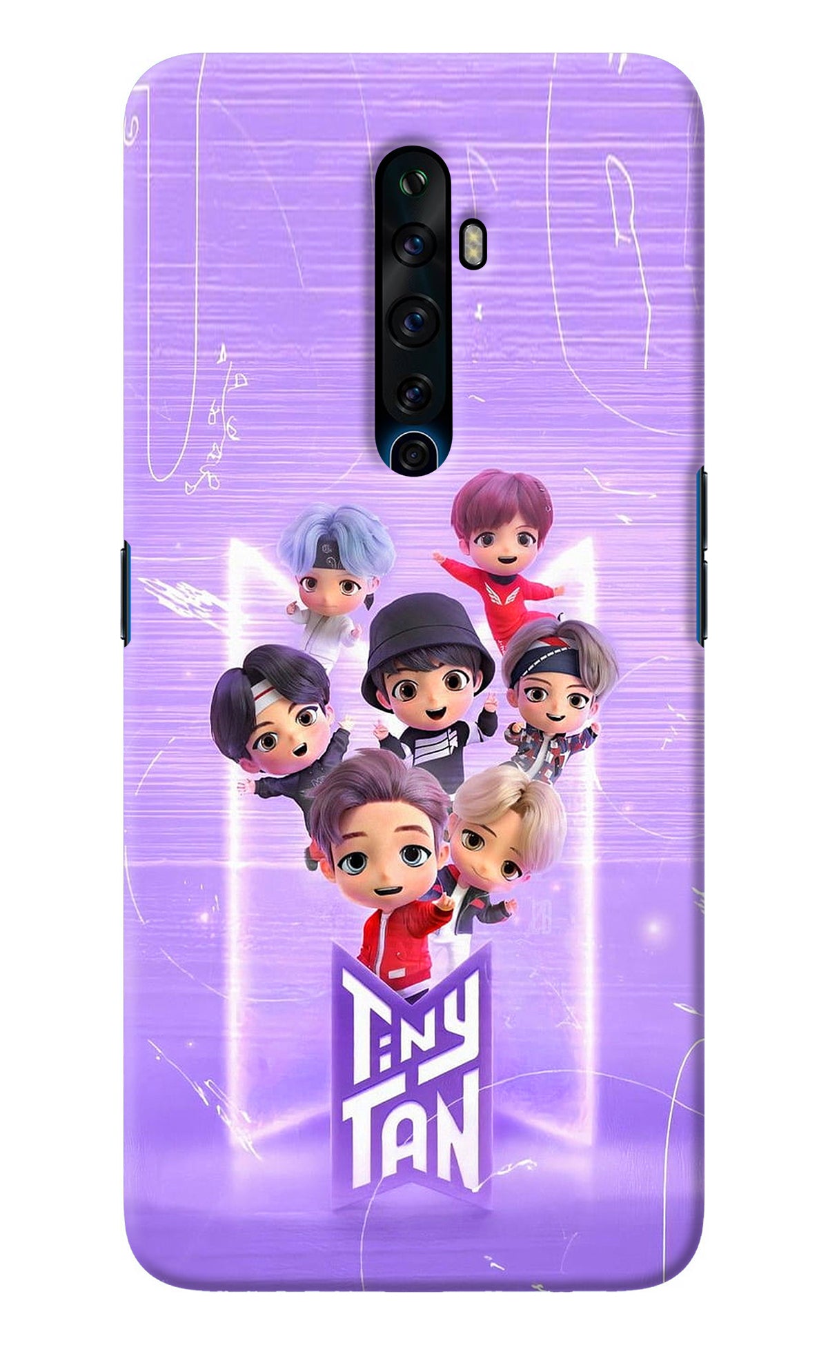 BTS Tiny Tan Oppo Reno2 Z Back Cover