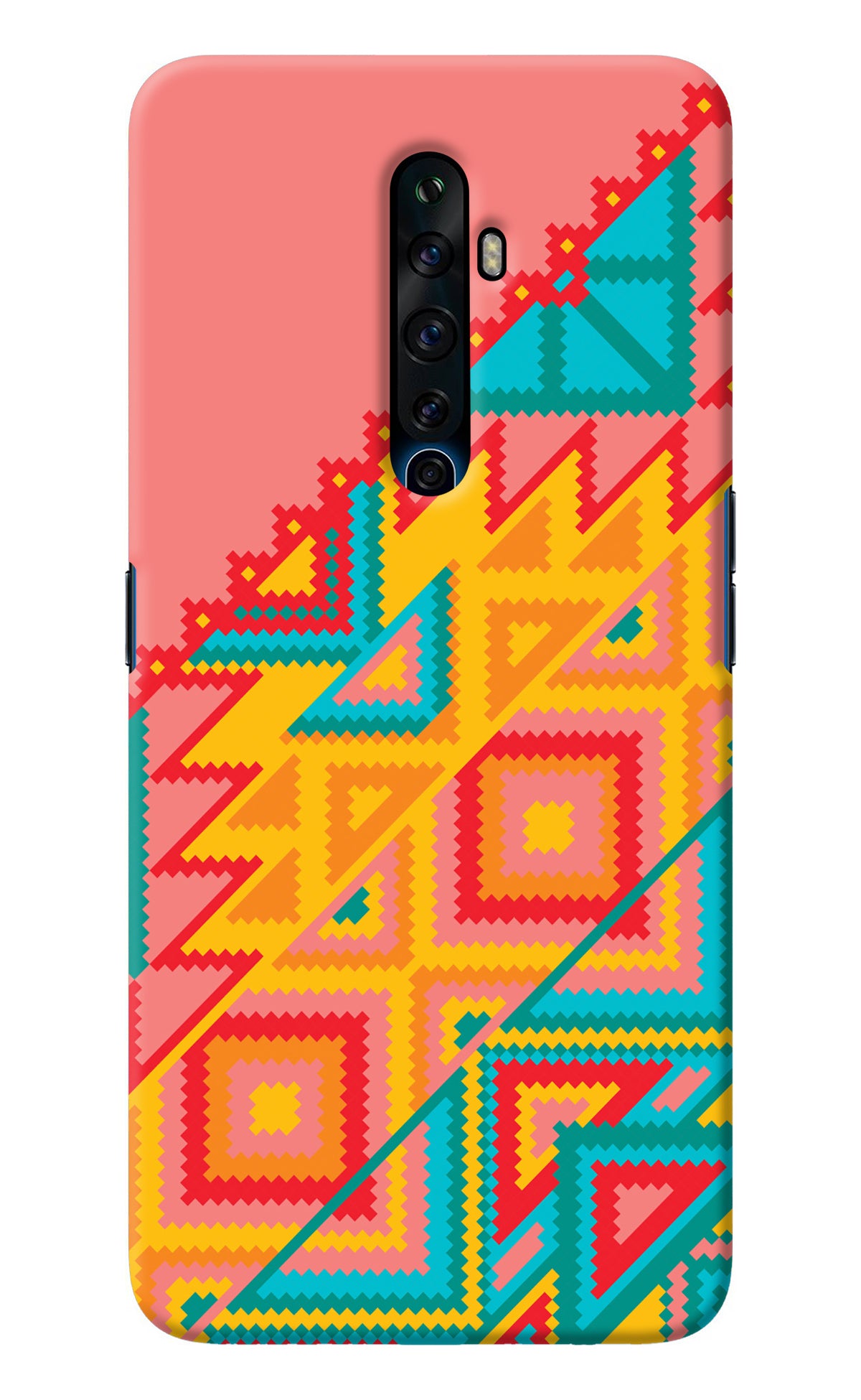 Aztec Tribal Oppo Reno2 Z Back Cover