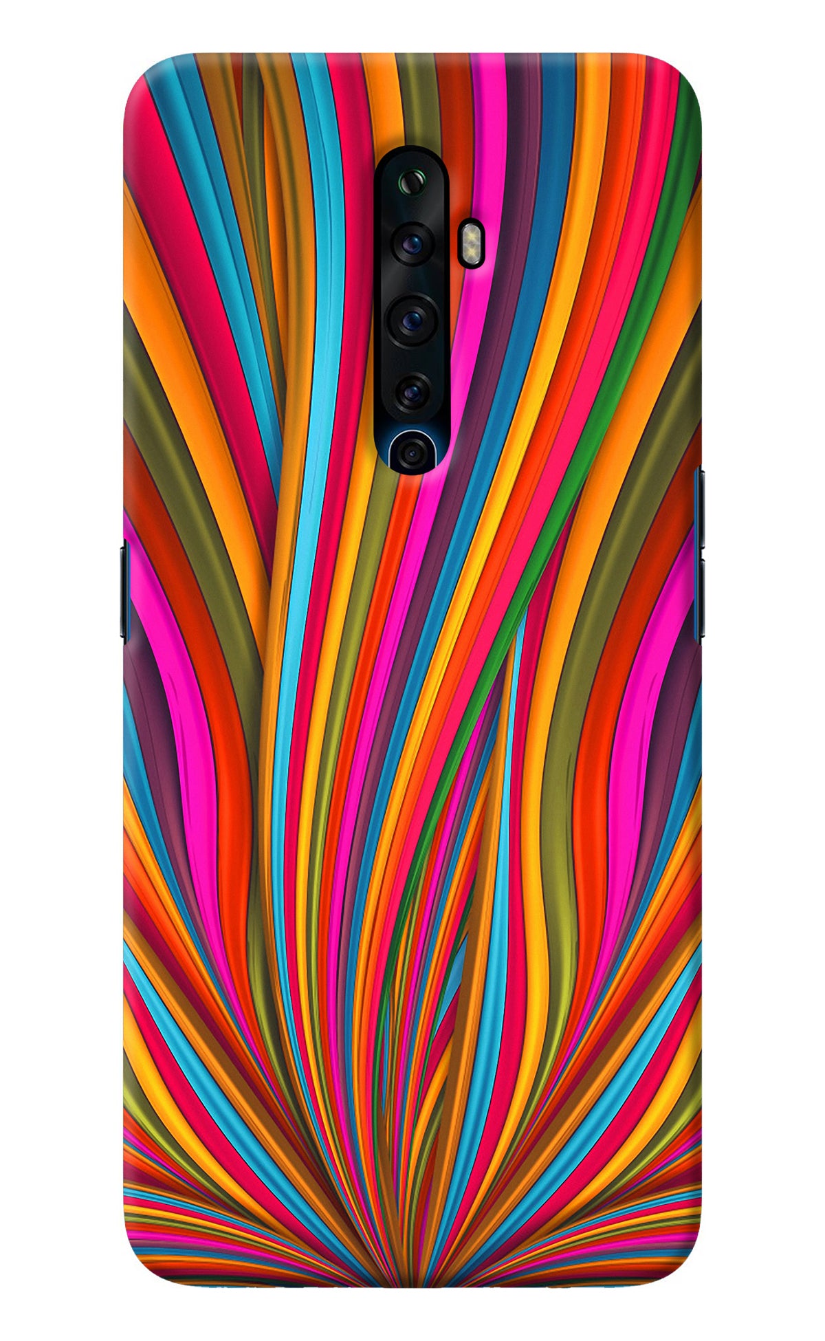 Trippy Wavy Oppo Reno2 Z Back Cover