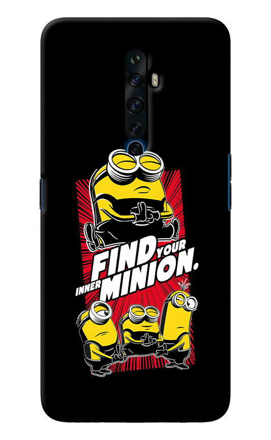 Find your inner Minion Oppo Reno2 Z Back Cover