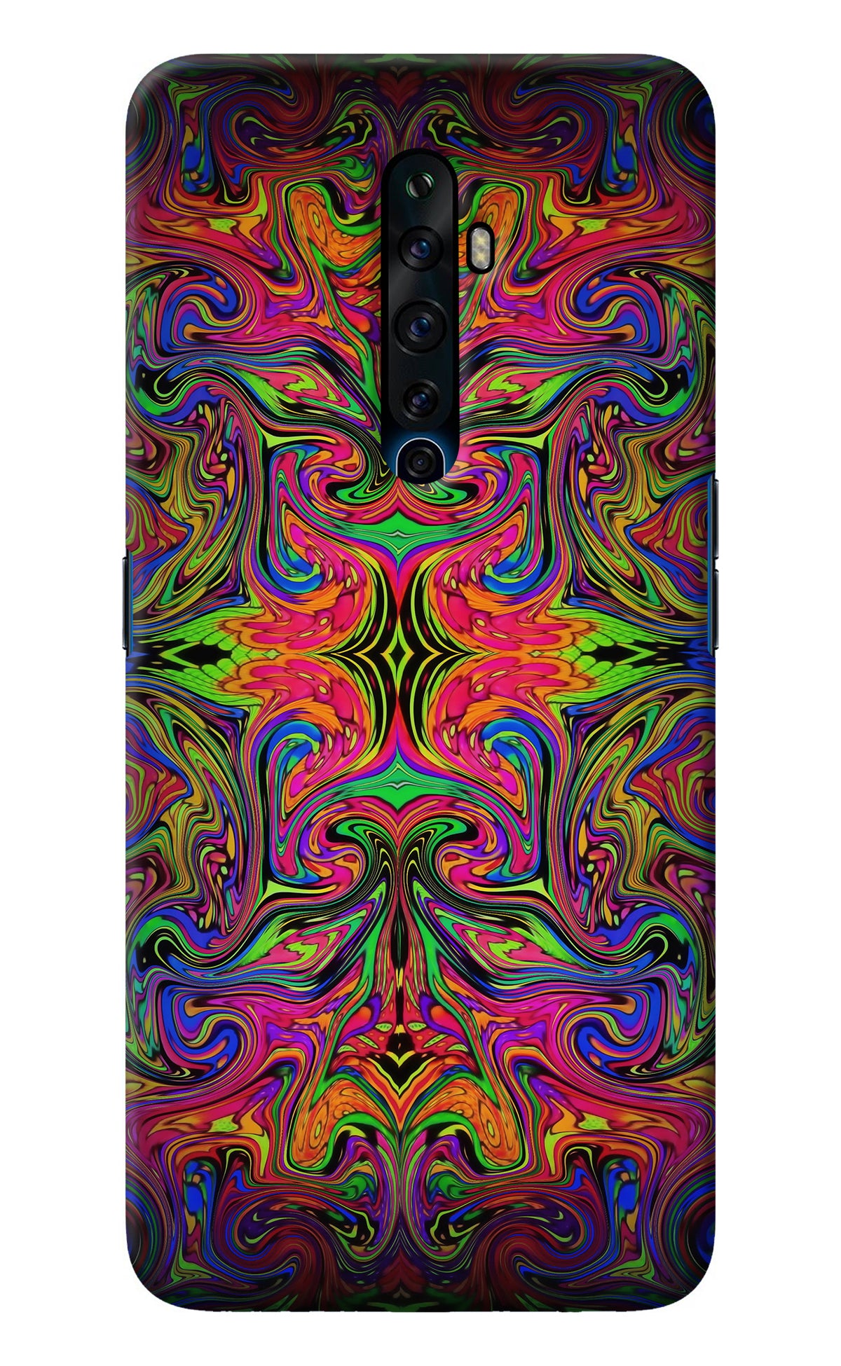 Psychedelic Art Oppo Reno2 Z Back Cover