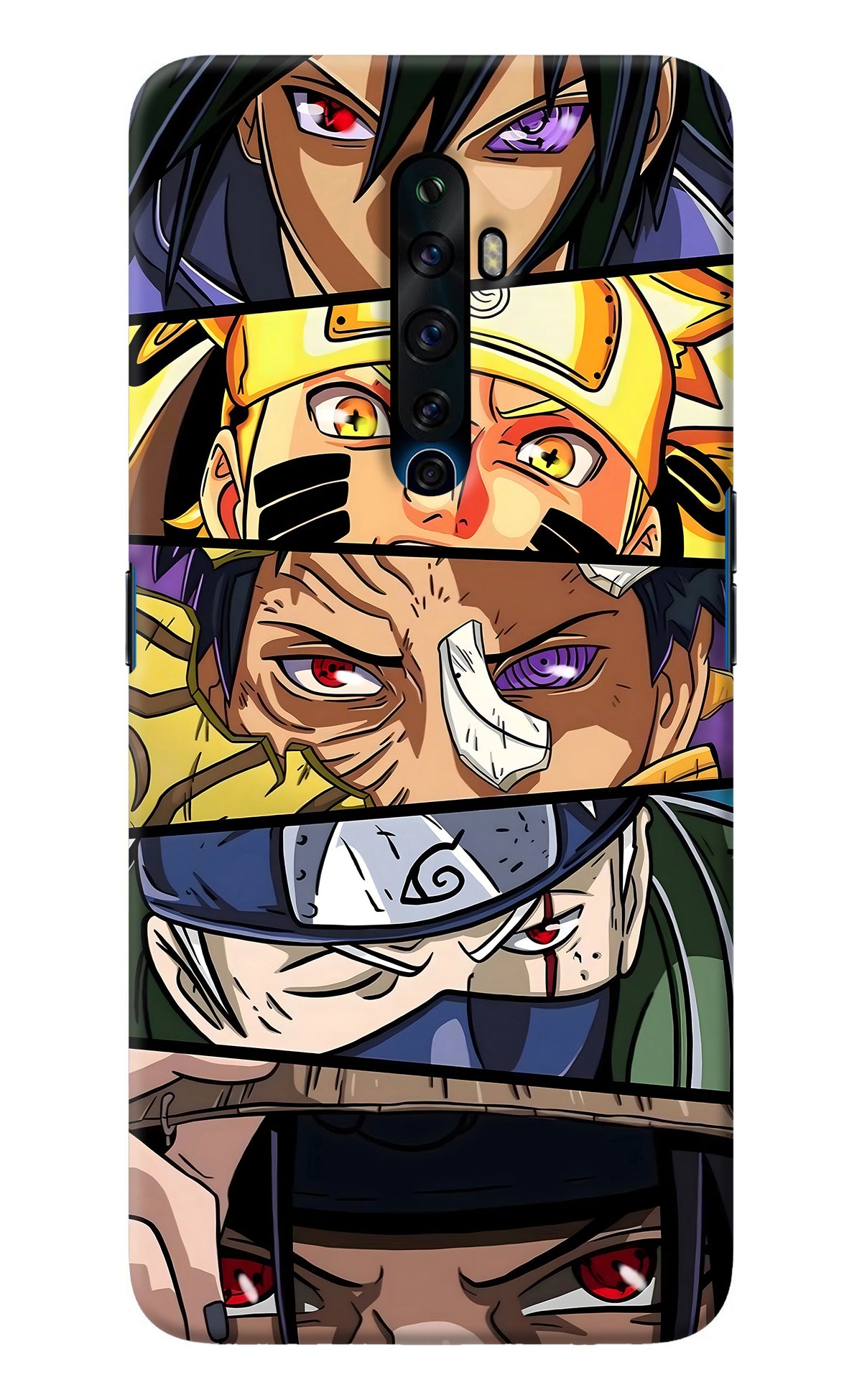 Naruto Character Oppo Reno2 Z Back Cover