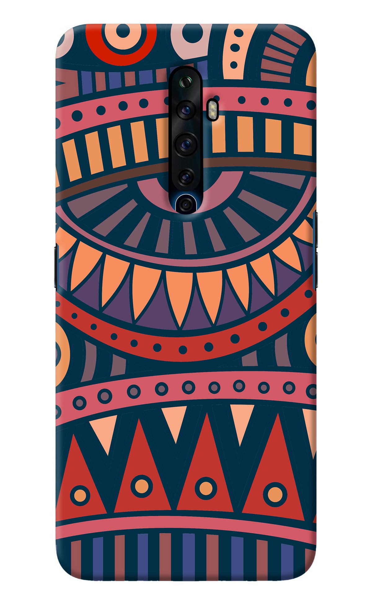 African Culture Design Oppo Reno2 Z Back Cover