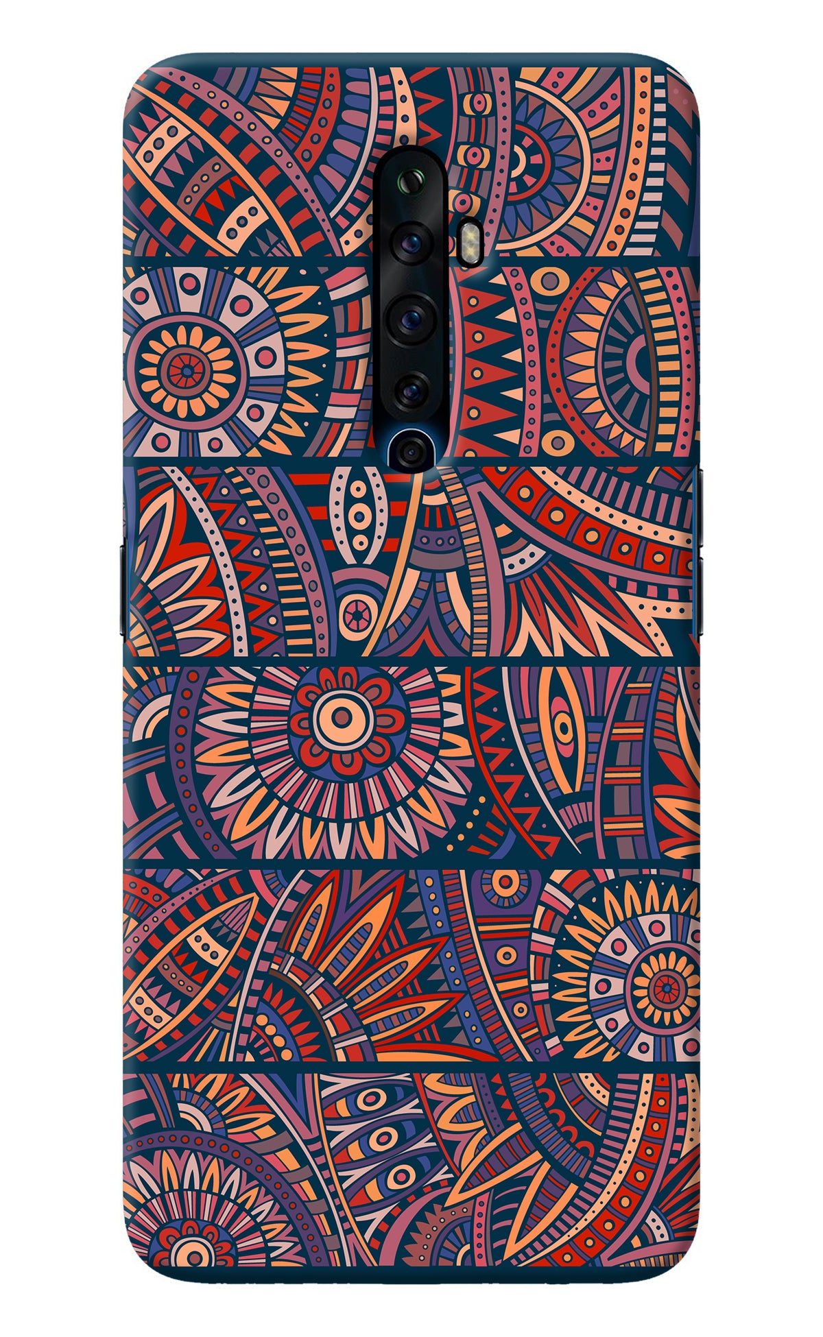 African Culture Design Oppo Reno2 Z Back Cover