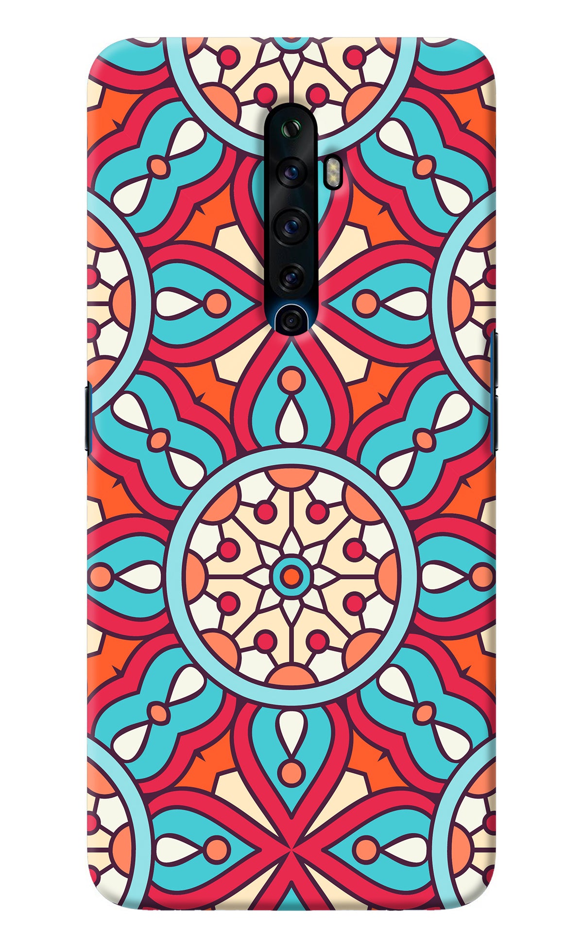 Mandala Geometric Oppo Reno2 Z Back Cover