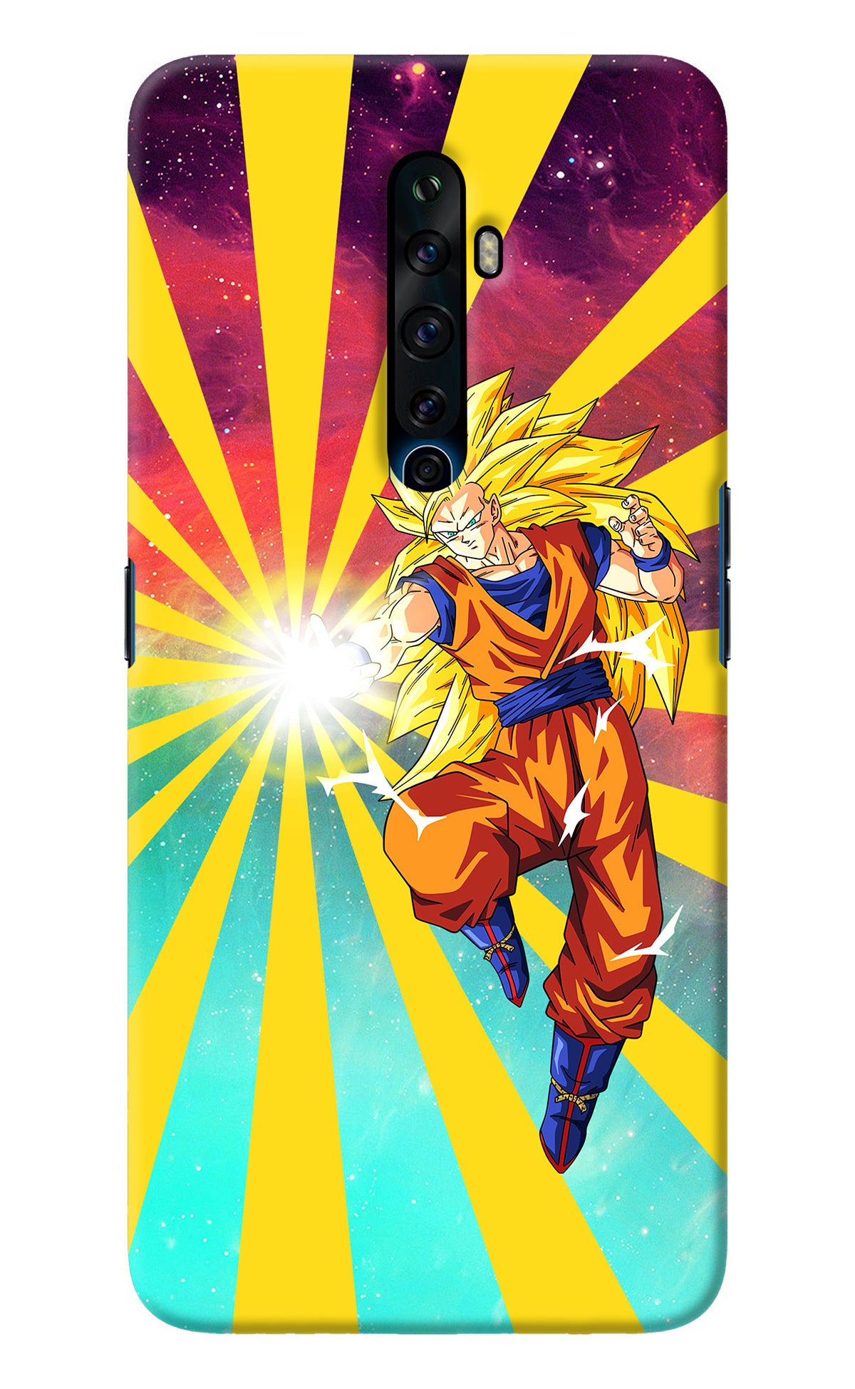 Goku Super Saiyan Oppo Reno2 Z Back Cover