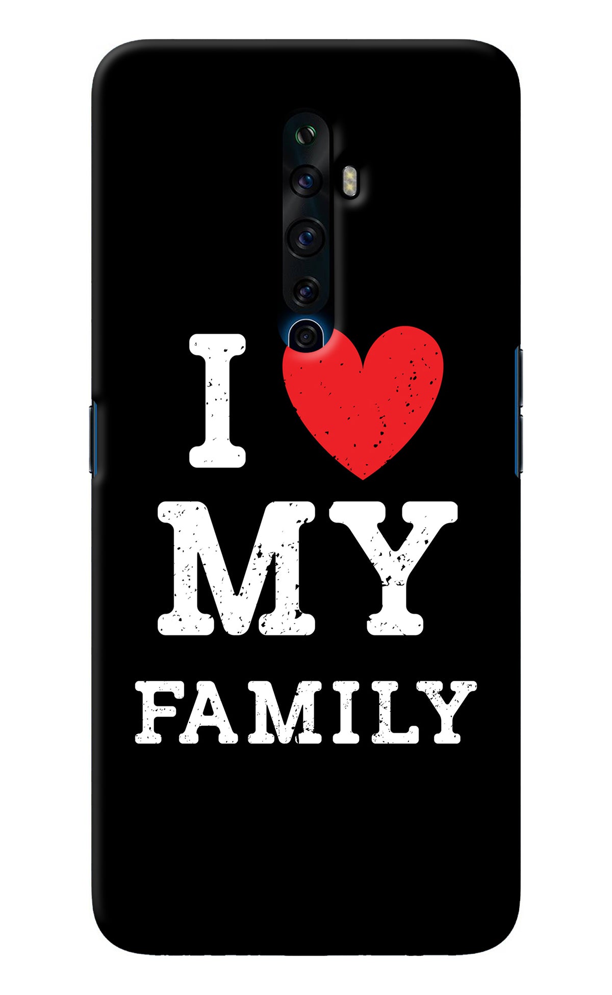 I Love My Family Oppo Reno2 Z Back Cover