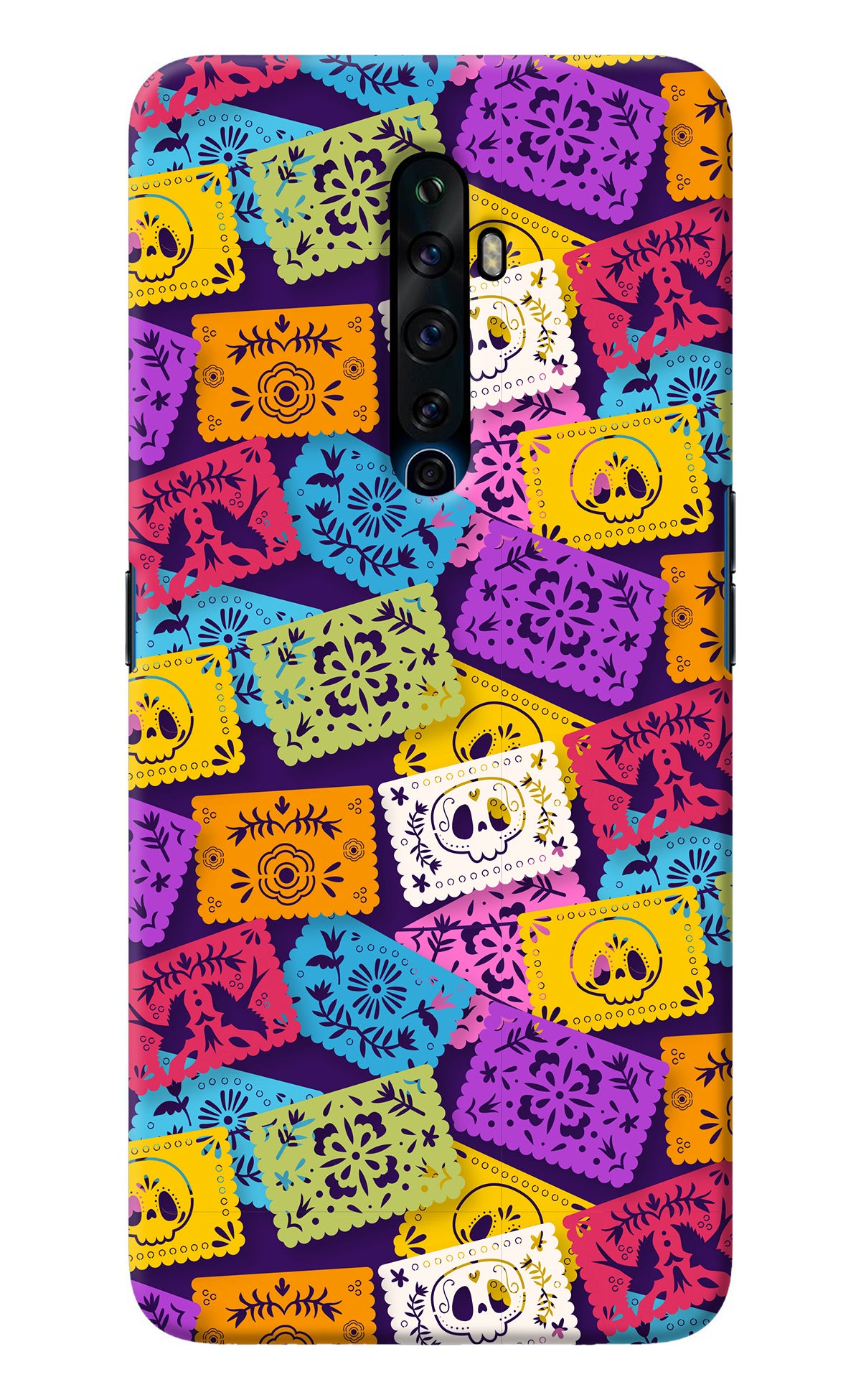 Mexican Pattern Oppo Reno2 Z Back Cover