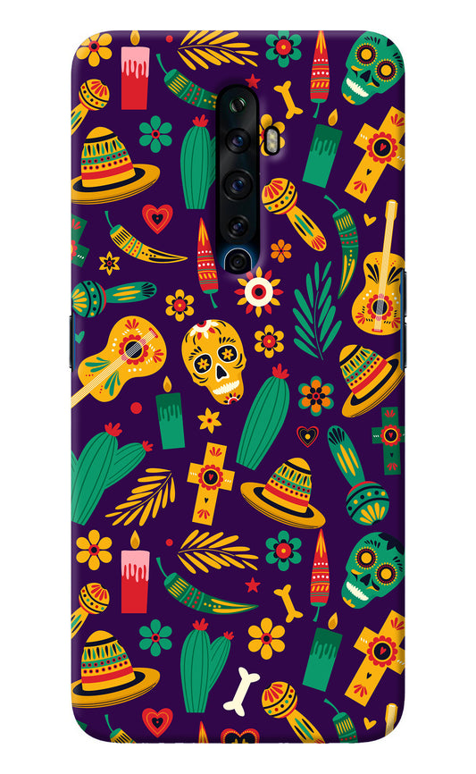 Mexican Artwork Oppo Reno2 Z Back Cover