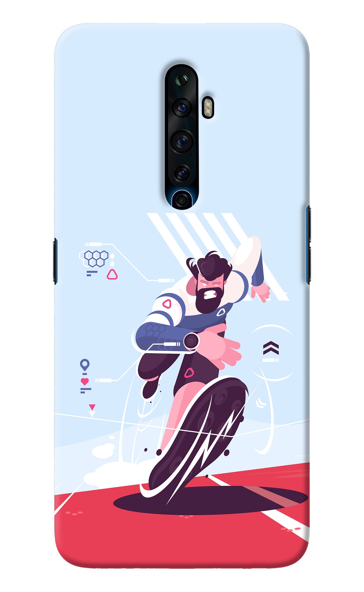 Run Pro Oppo Reno2 Z Back Cover