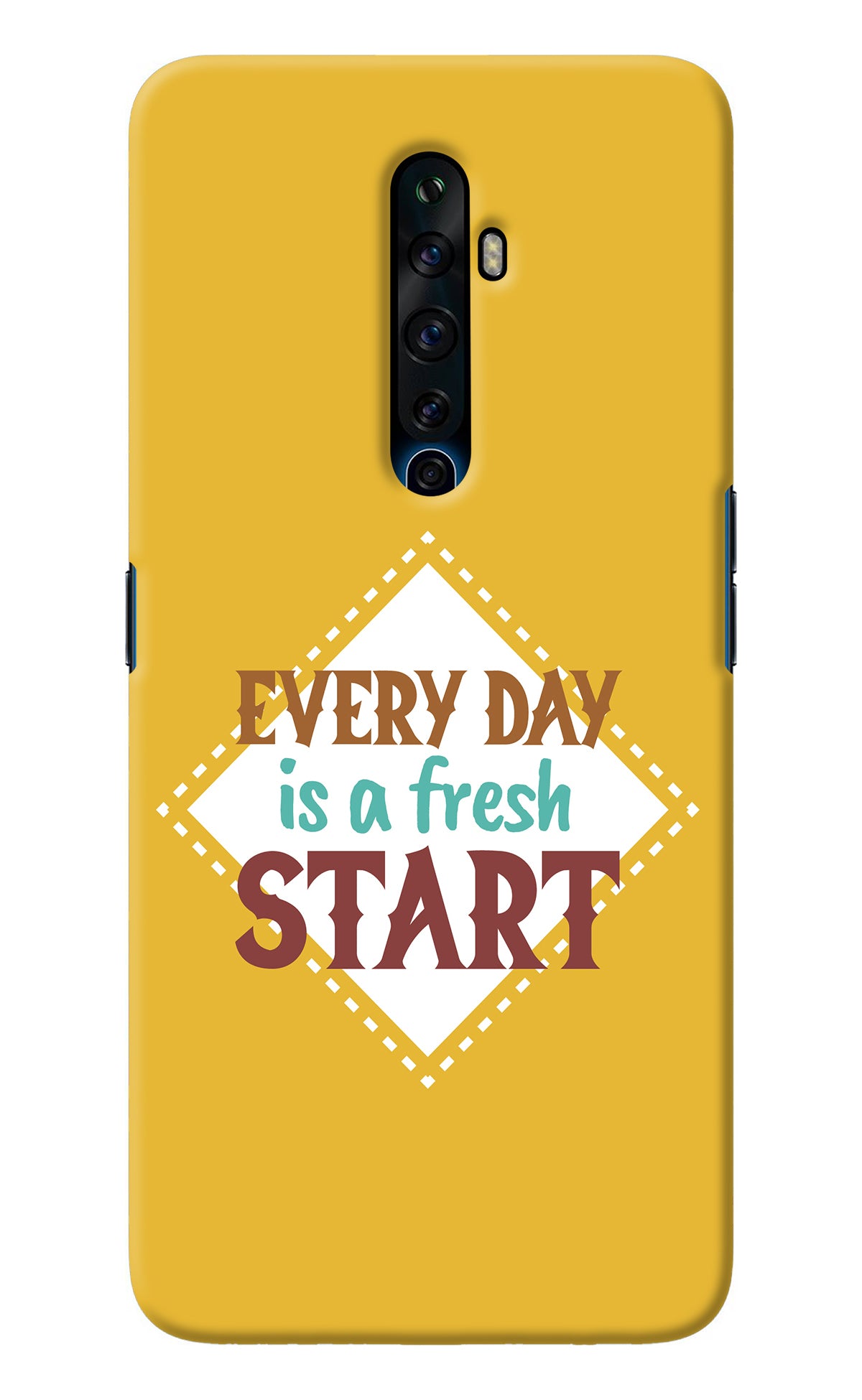Every day is a Fresh Start Oppo Reno2 Z Back Cover