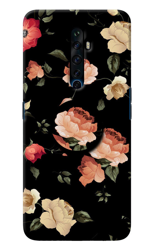 Flowers Oppo Reno2 Z Pop Case