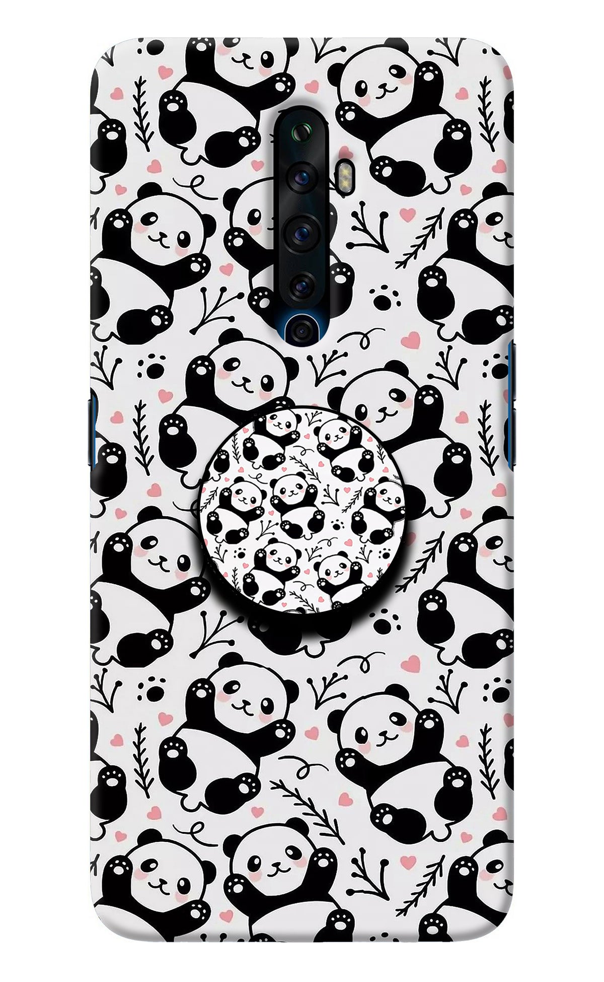 Cute Panda Oppo Reno2 Z Pop Case