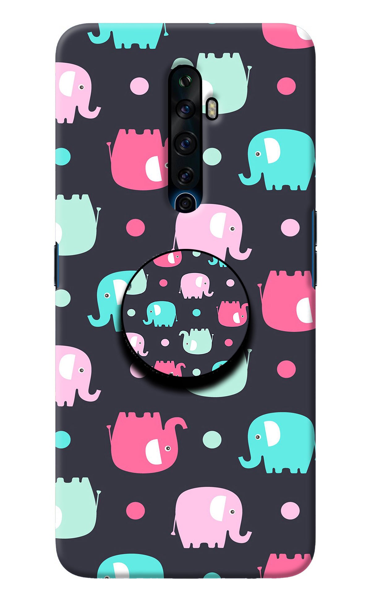 Baby Elephants Oppo Reno2 Z Pop Case