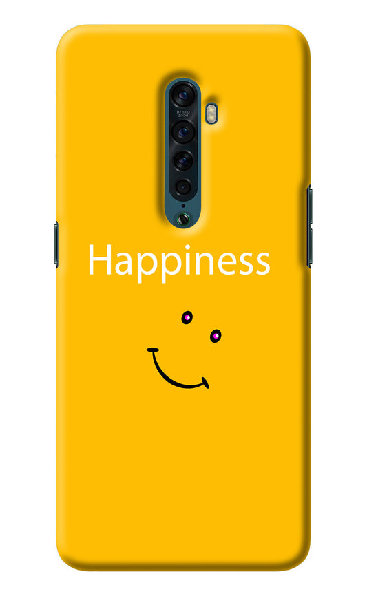 Happiness With Smiley Oppo Reno2 Back Cover
